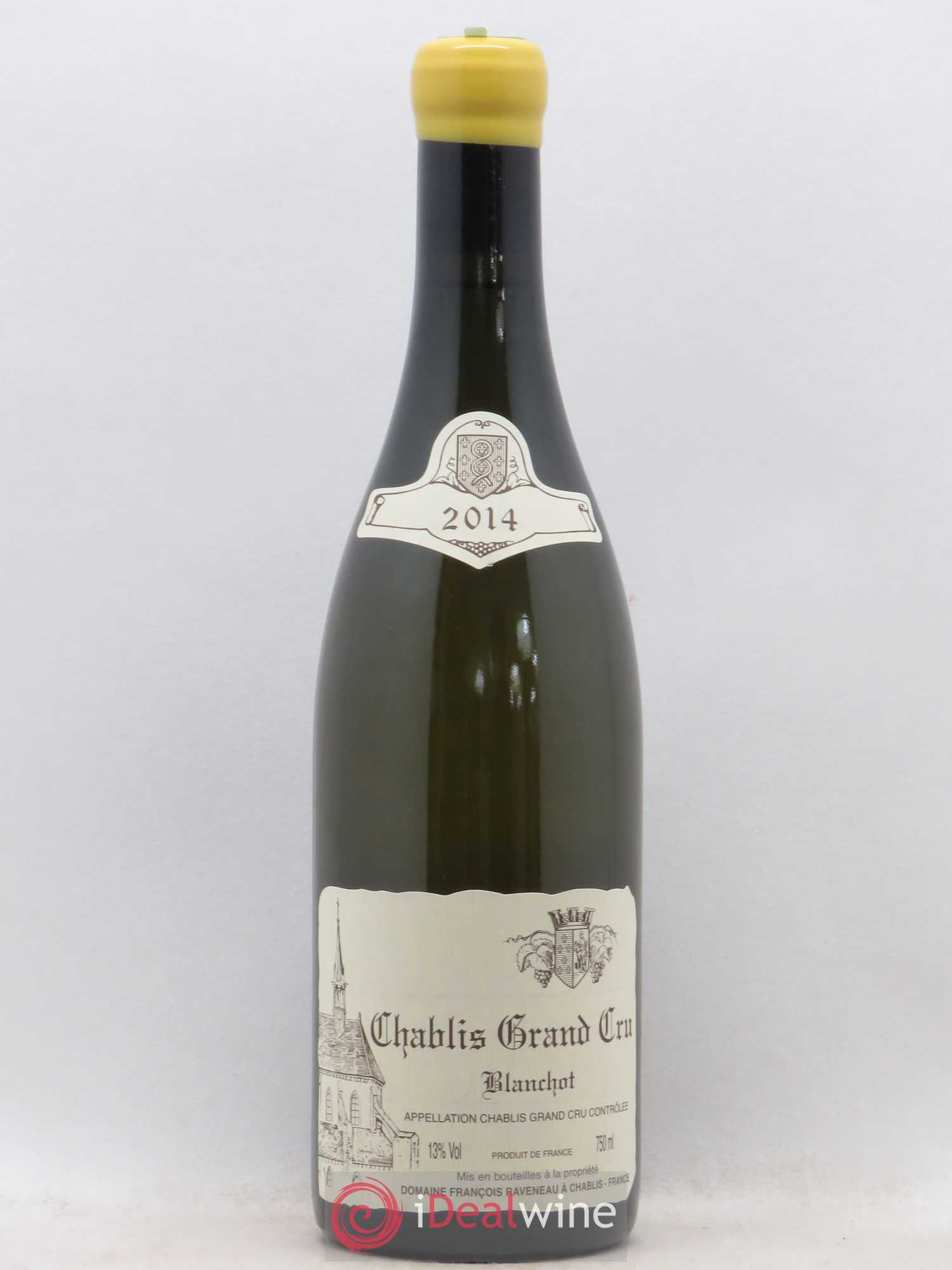 Chablis Grand Cru Blanchot Raveneau (Domaine) 2014 - Lot de 1 bouteille - 0