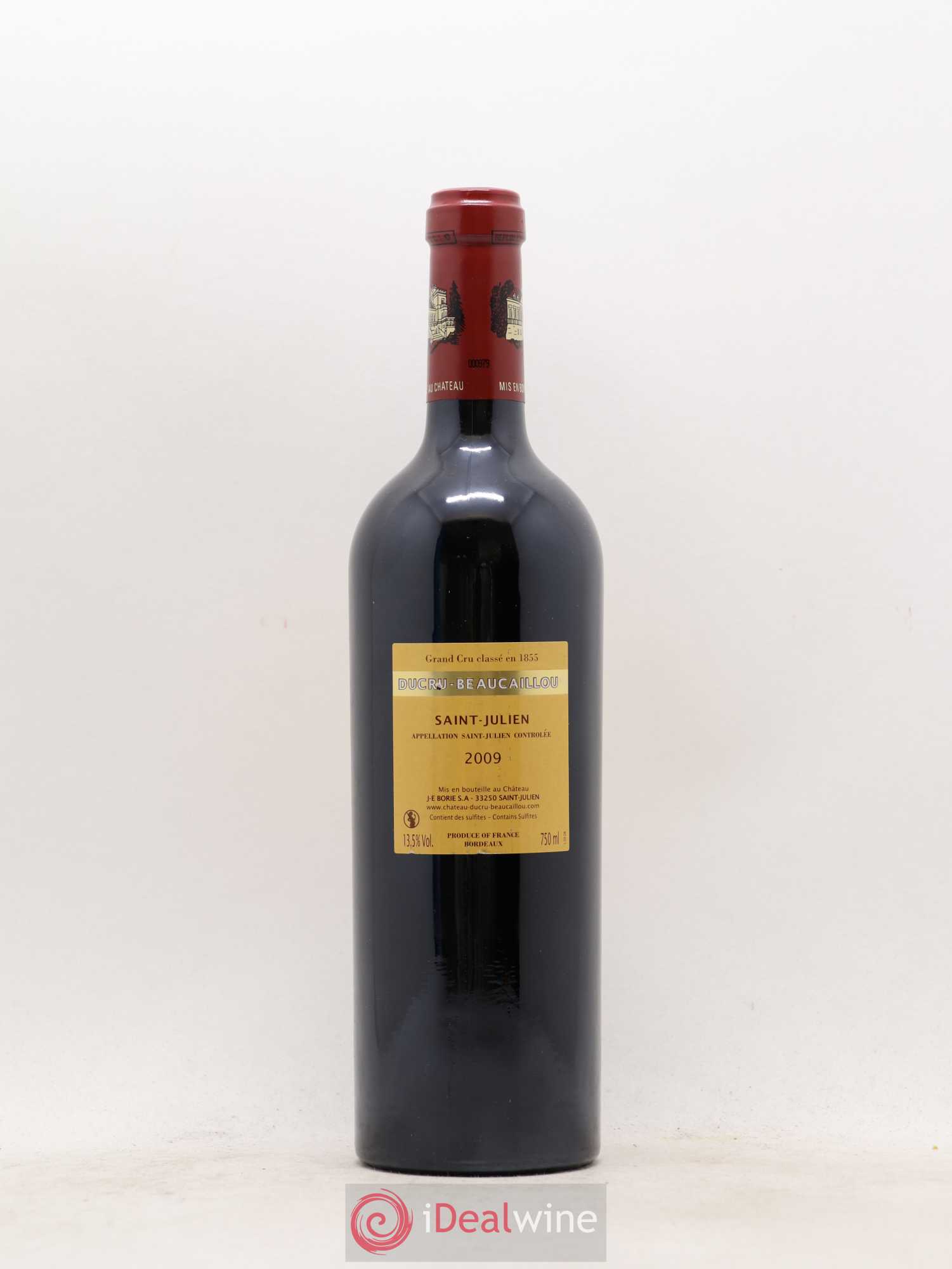 Château Ducru Beaucaillou 2ème Grand Cru Classé 2009 - Lot de 1 bouteille - 1