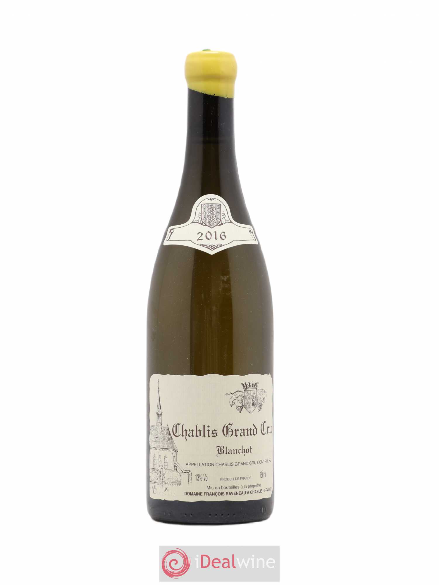 Chablis Grand Cru Blanchot Raveneau (Domaine) 2016 - Lot de 1 bouteille - 0