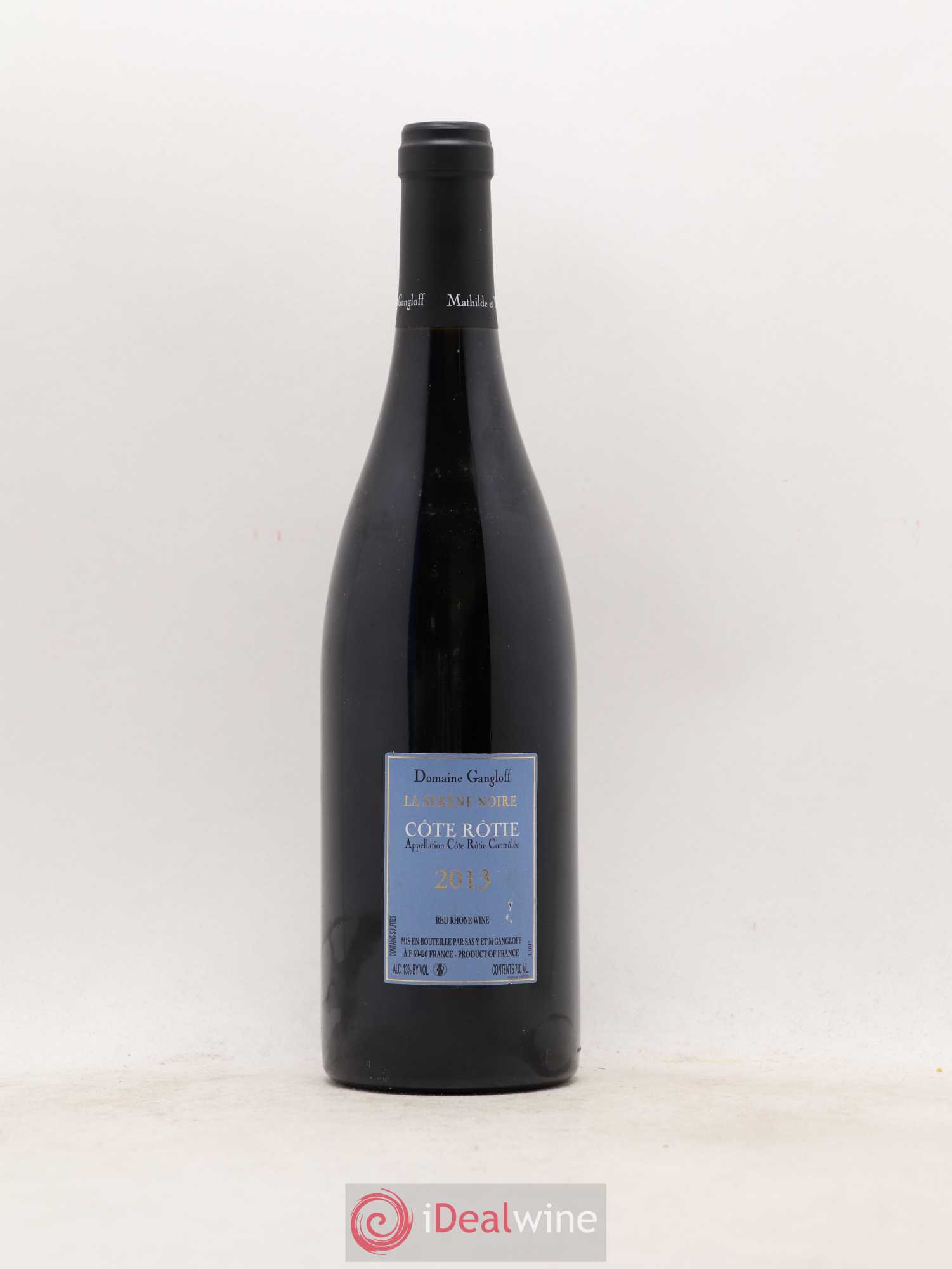 Côte-Rôtie La Sereine Noire Gangloff (Domaine) 2013 - Lot de 1 bouteille - 1