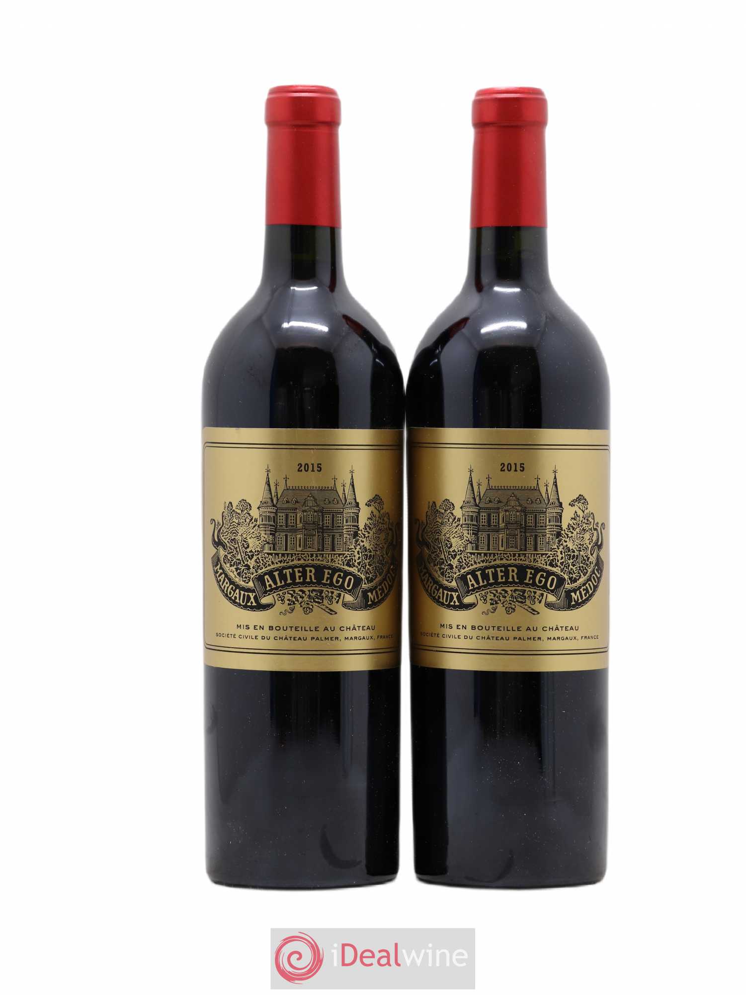 Alter Ego de Palmer Second Vin 2015 - Lot de 2 bouteilles - 0