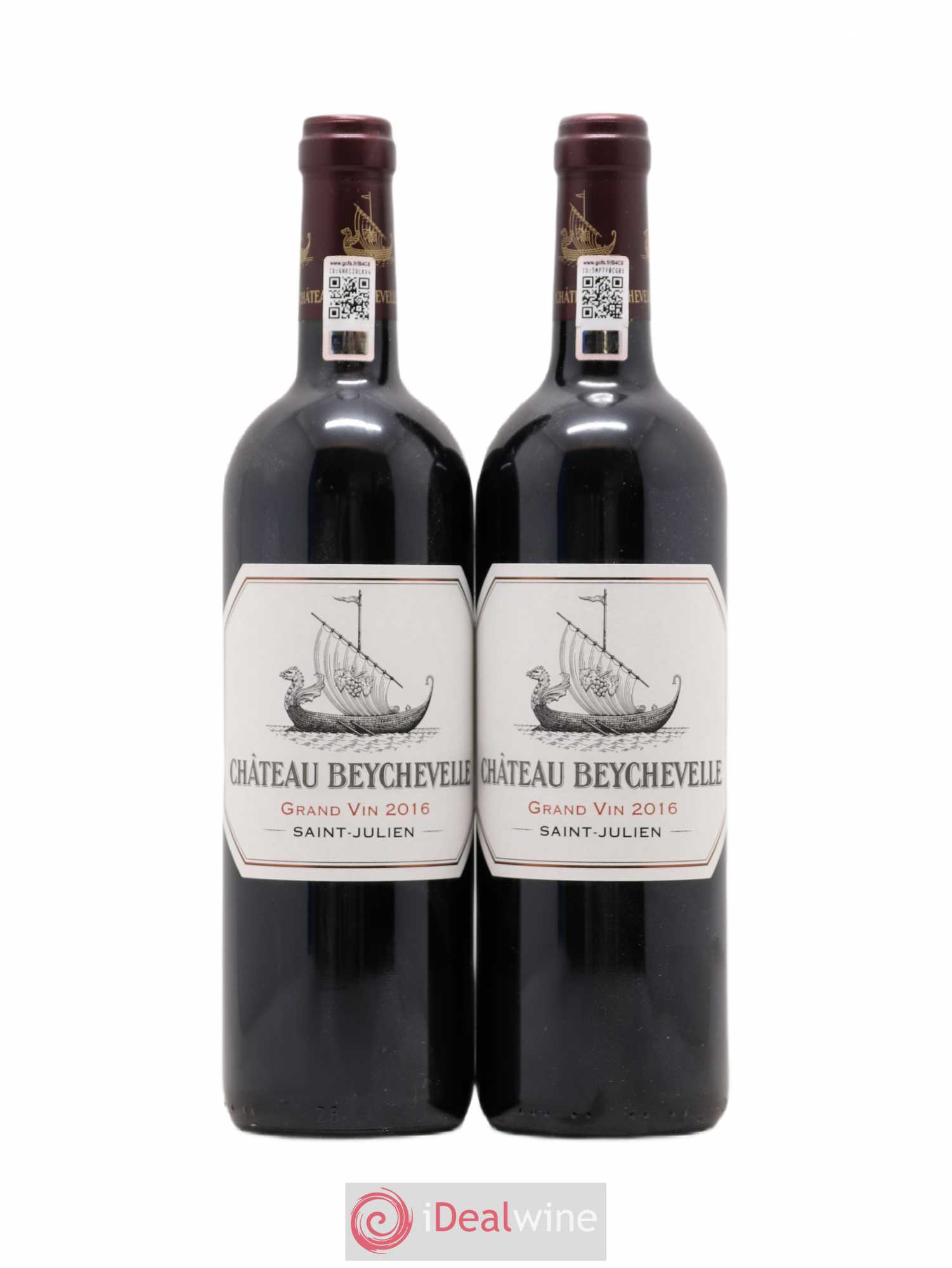 Château Beychevelle 4ème Grand Cru Classé 2016 - Lot de 2 bouteilles - 0