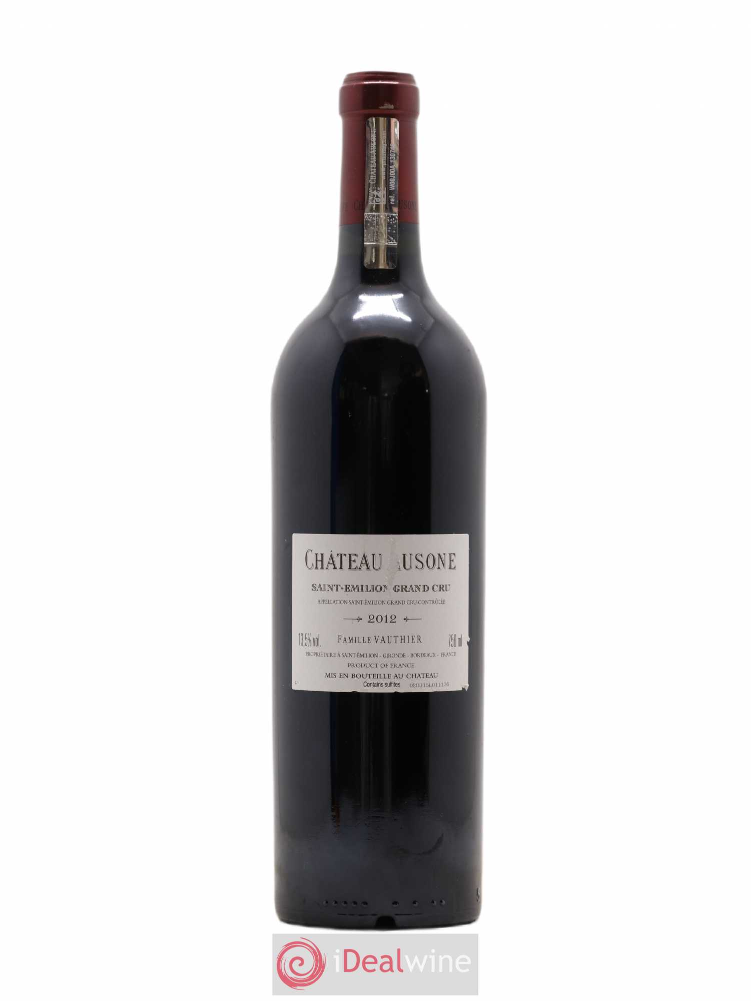 Château Ausone 1er Grand Cru Classé A 2012 - Lot de 1 bouteille - 1