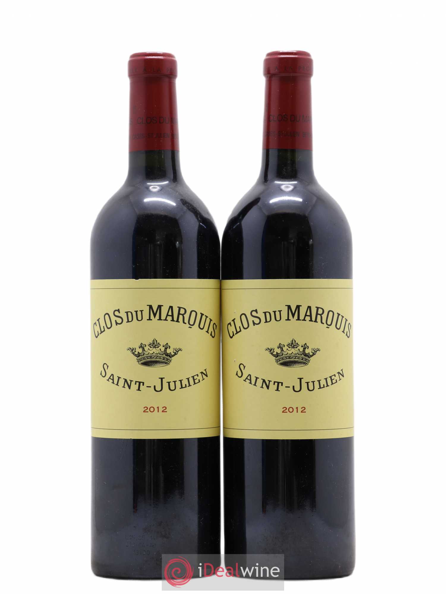 Clos du Marquis 2012 - Lot de 2 bouteilles - 0