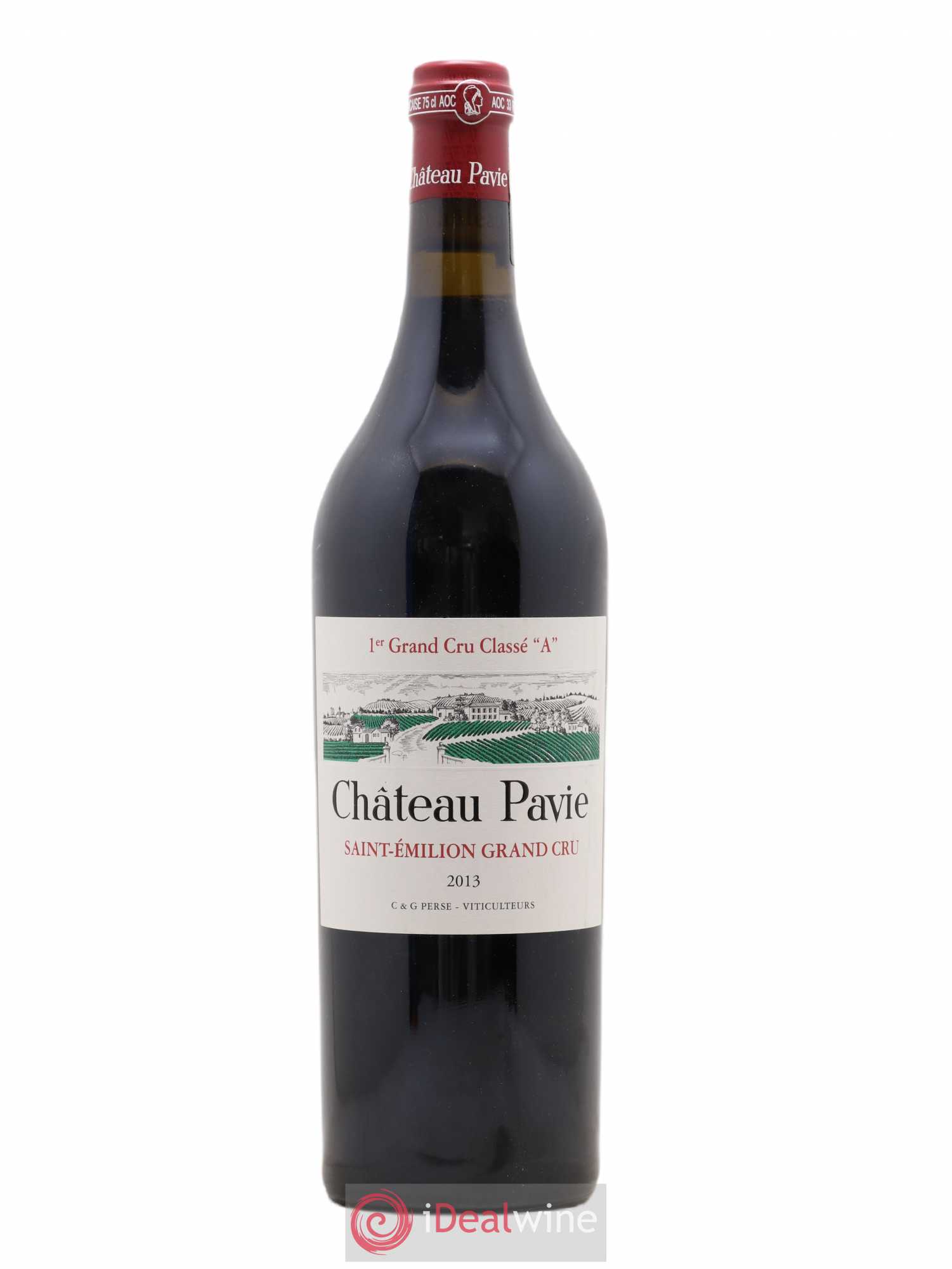 Château Pavie 1er Grand Cru Classé A 2013 - Lot de 1 bouteille - 0