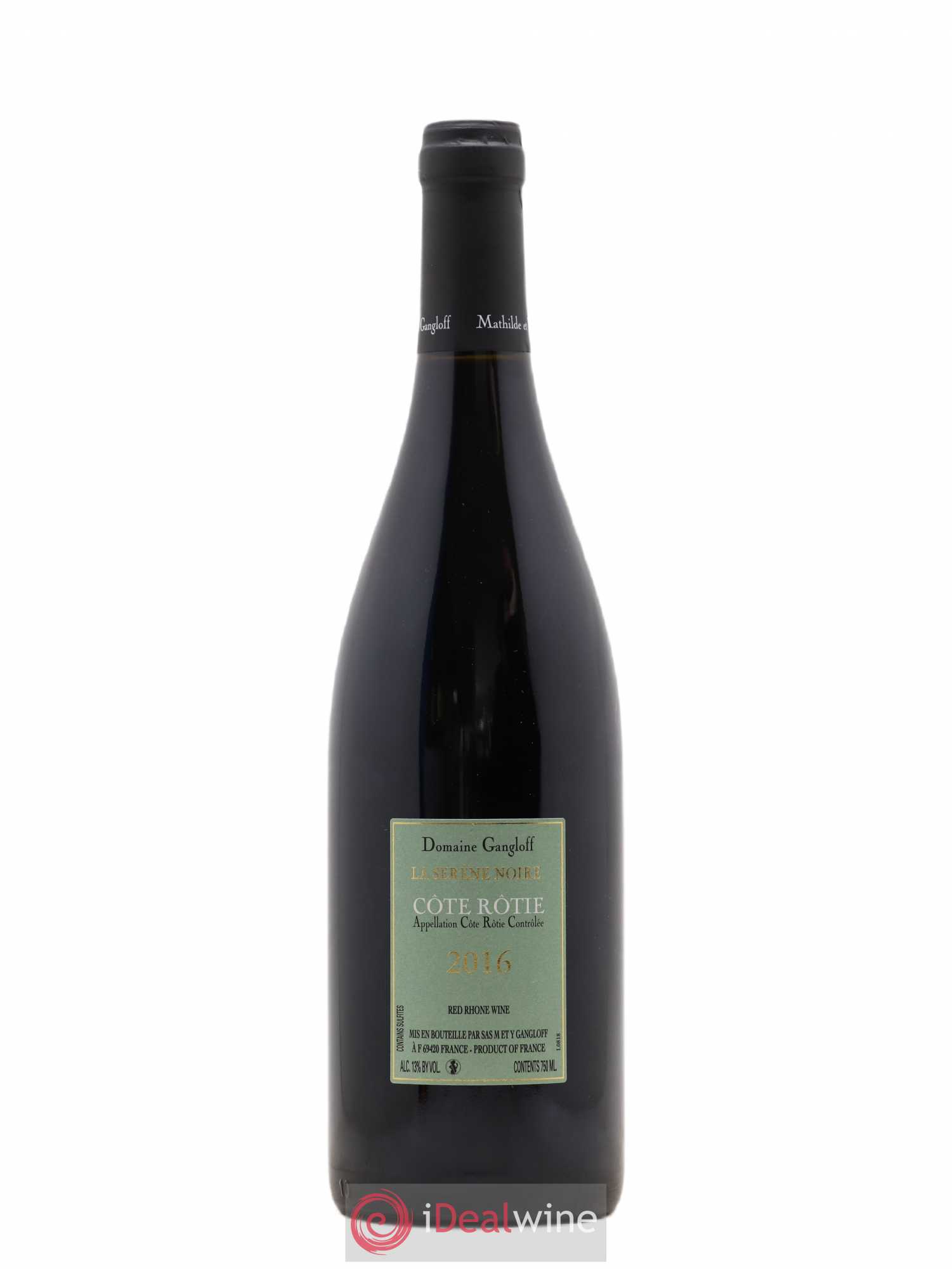 Côte-Rôtie La Sereine Noire Gangloff (Domaine) 2016 - Lot de 1 bouteille - 1