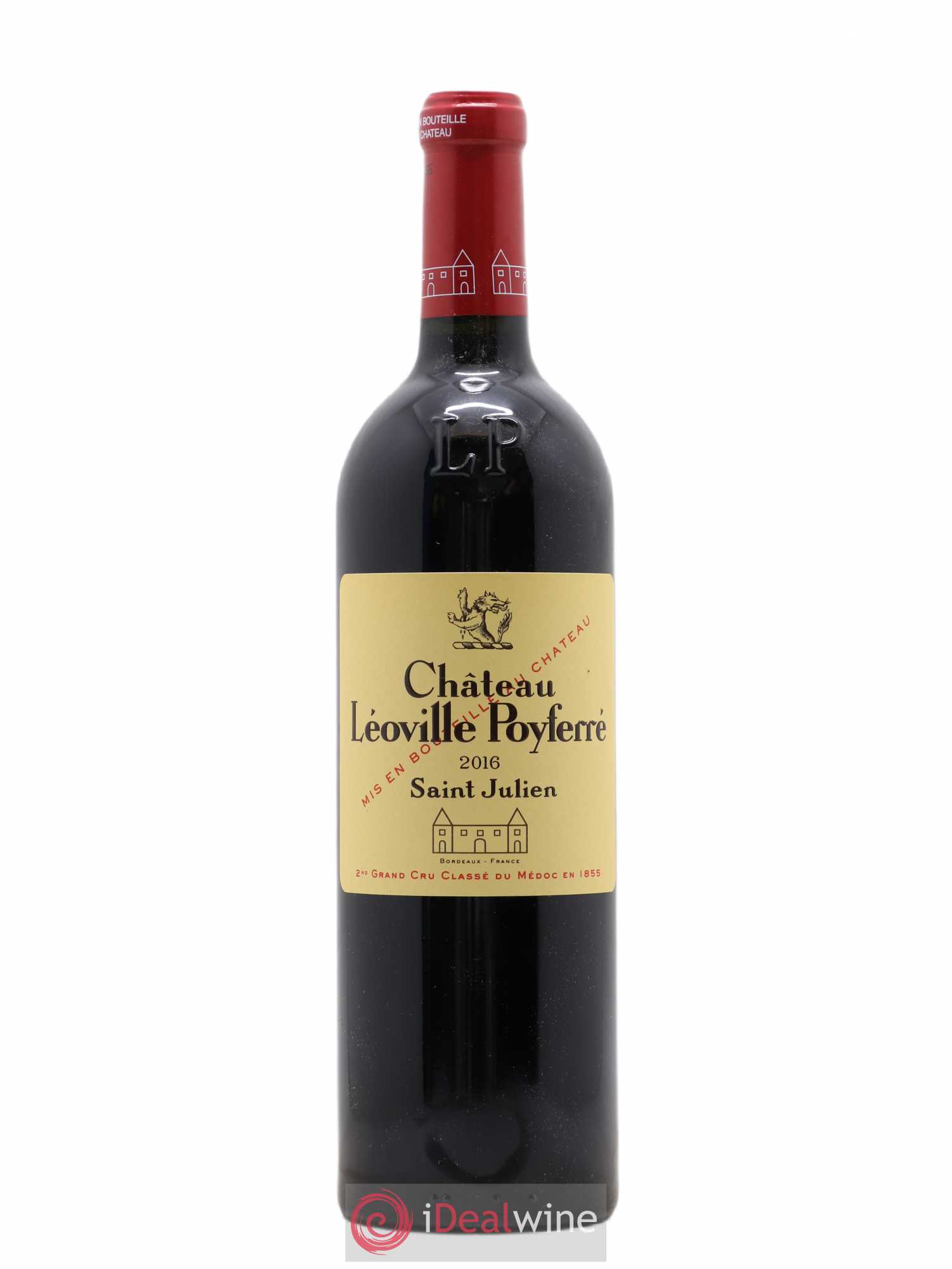 Château Léoville Poyferré 2ème Grand Cru Classé 2016 - Lot de 1 bouteille - 0
