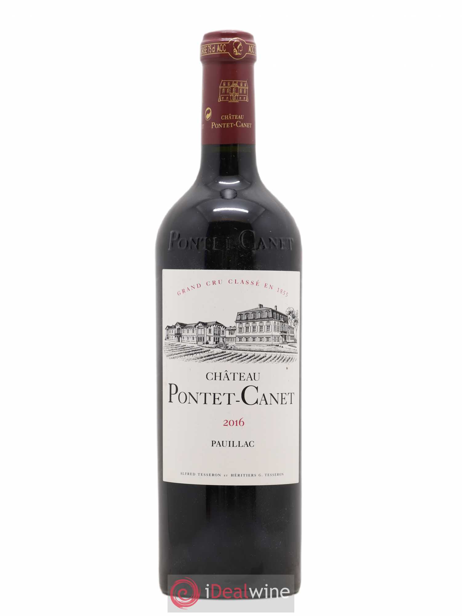 Château Pontet Canet 5ème Grand Cru Classé 2016 - Lot de 1 bouteille - 0
