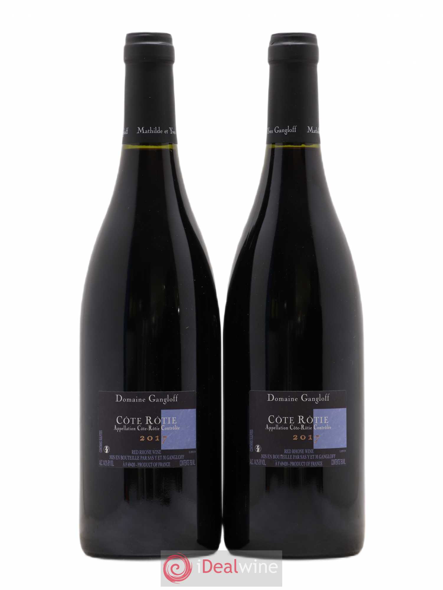 Côte-Rôtie La Barbarine Gangloff (Domaine) 2017 - Lot de 2 bouteilles - 1