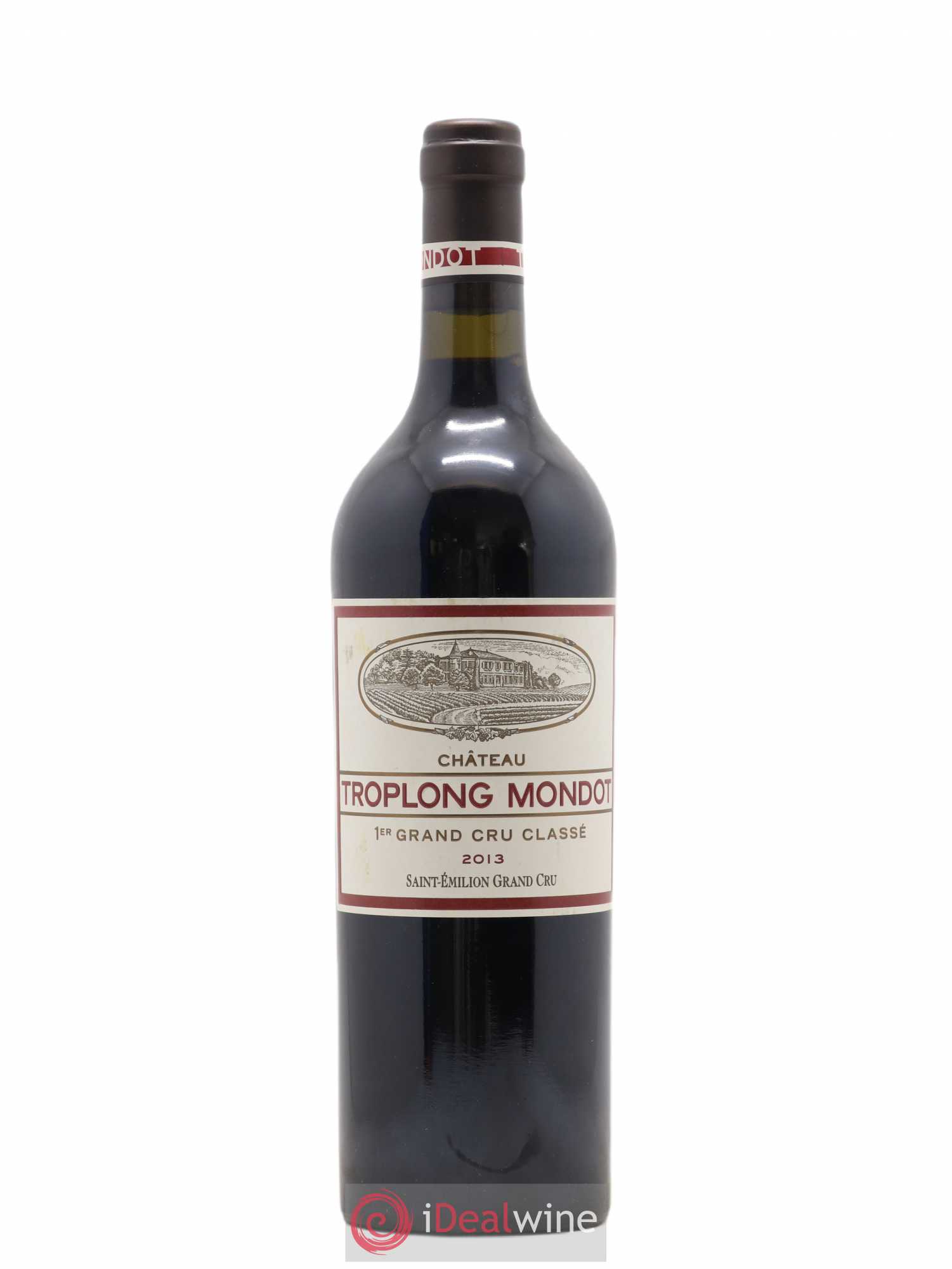 Château Troplong Mondot 1er Grand Cru Classé B 2013 - Lot de 1 bouteille - 0