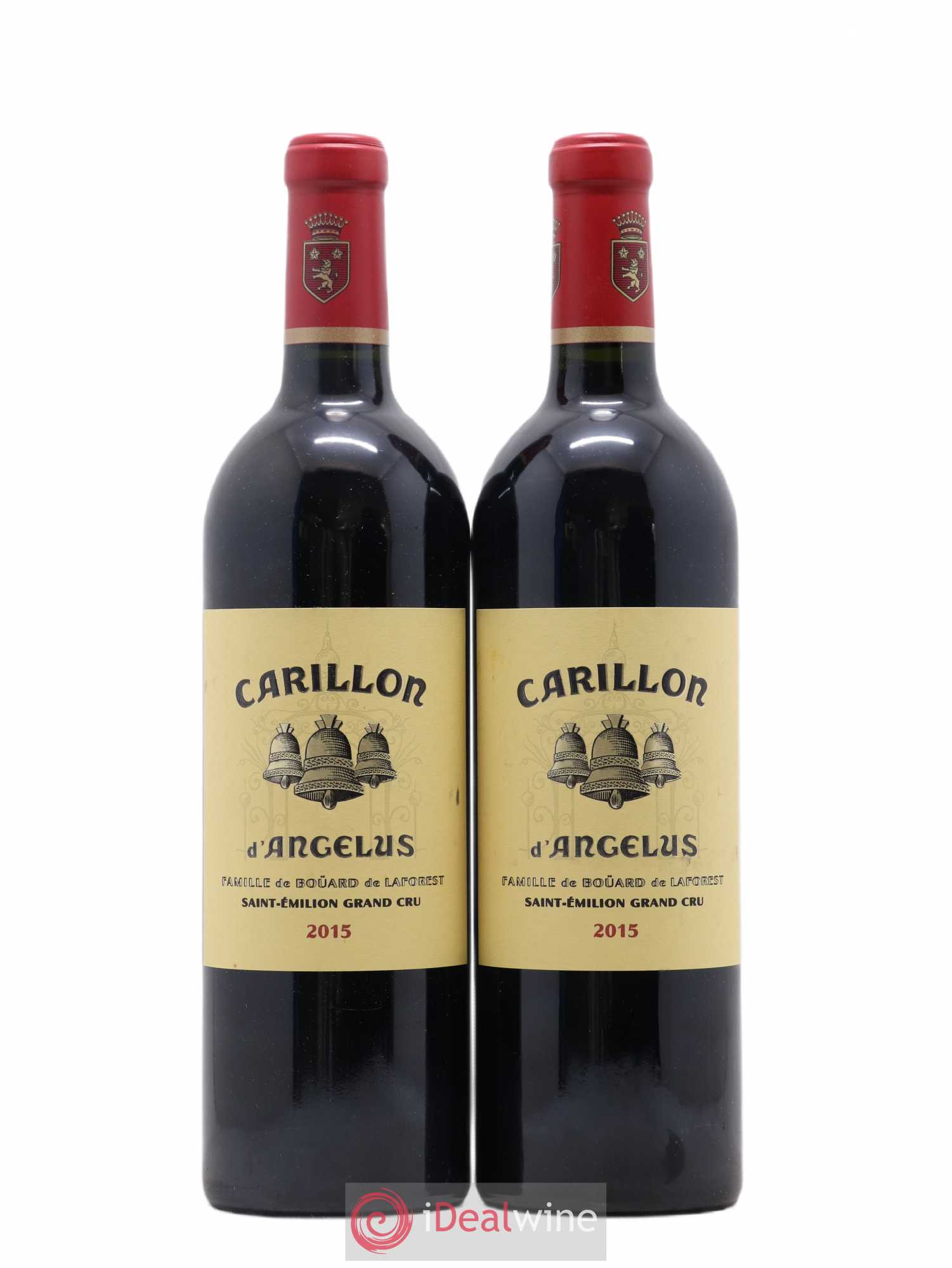Le Carillon de l'Angélus Second Vin 2015 - Lot de 2 bouteilles - 0