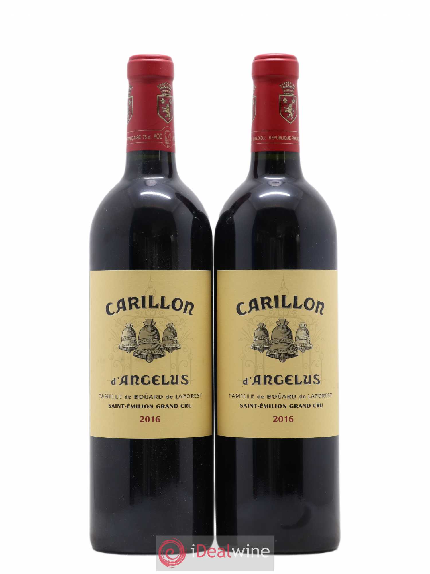 Le Carillon de l'Angélus Second Vin 2016 - Lot de 2 bouteilles - 0