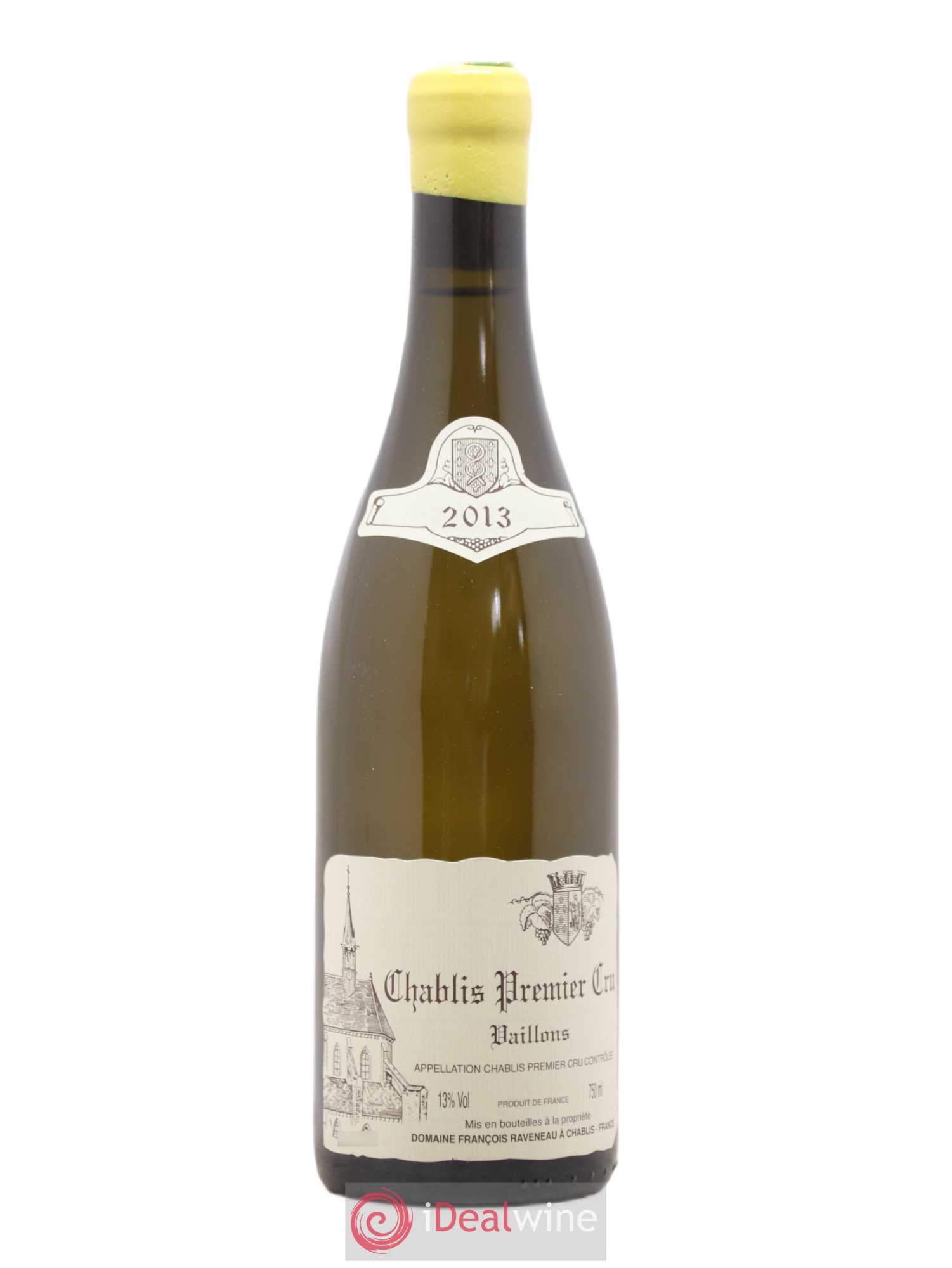 Chablis 1er Cru Vaillons Raveneau (Domaine) 2013 - Lot de 1 bouteille - 0