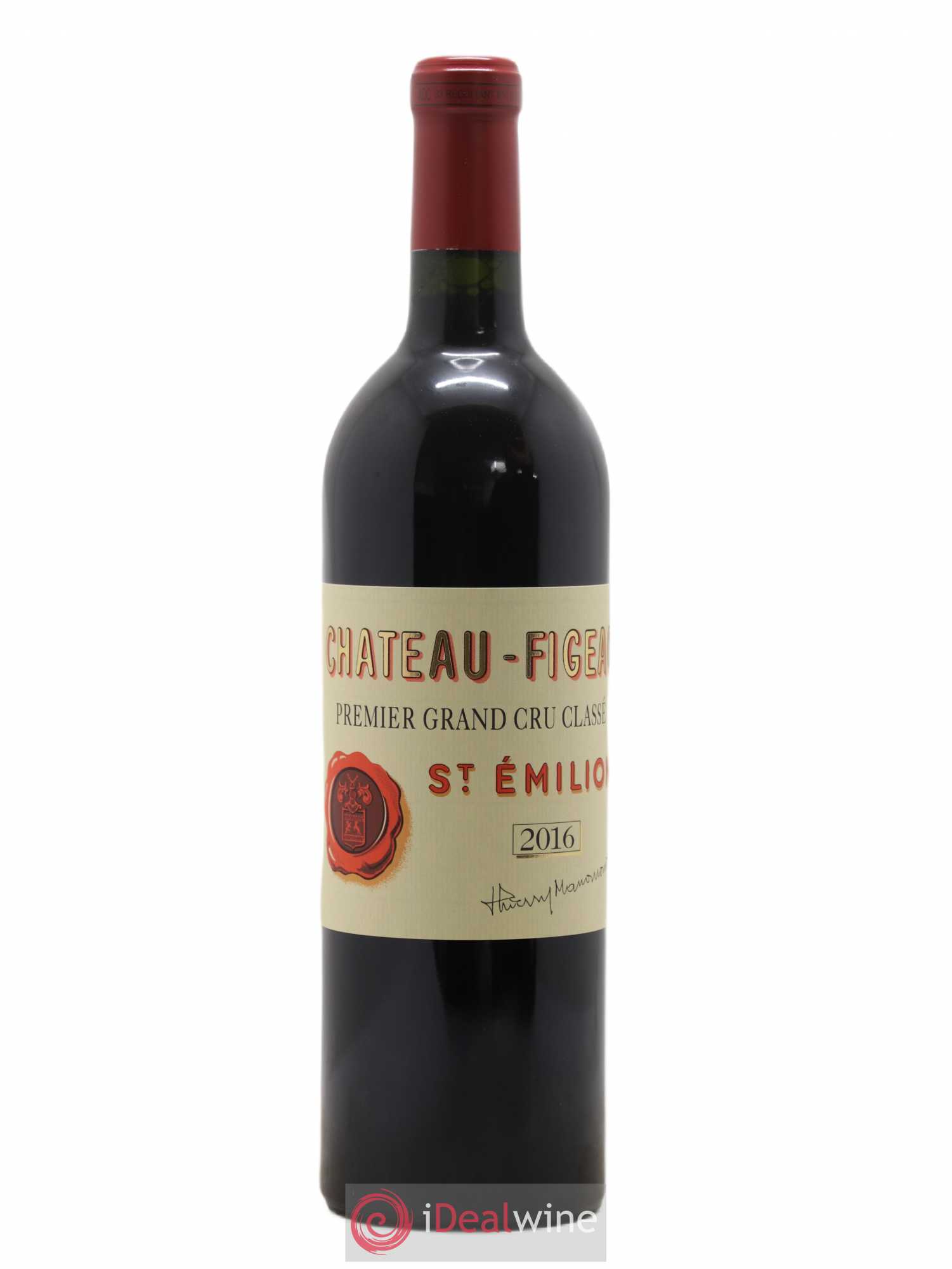 Château Figeac 1er Grand Cru Classé A 2016 - Lot de 1 bouteille - 0