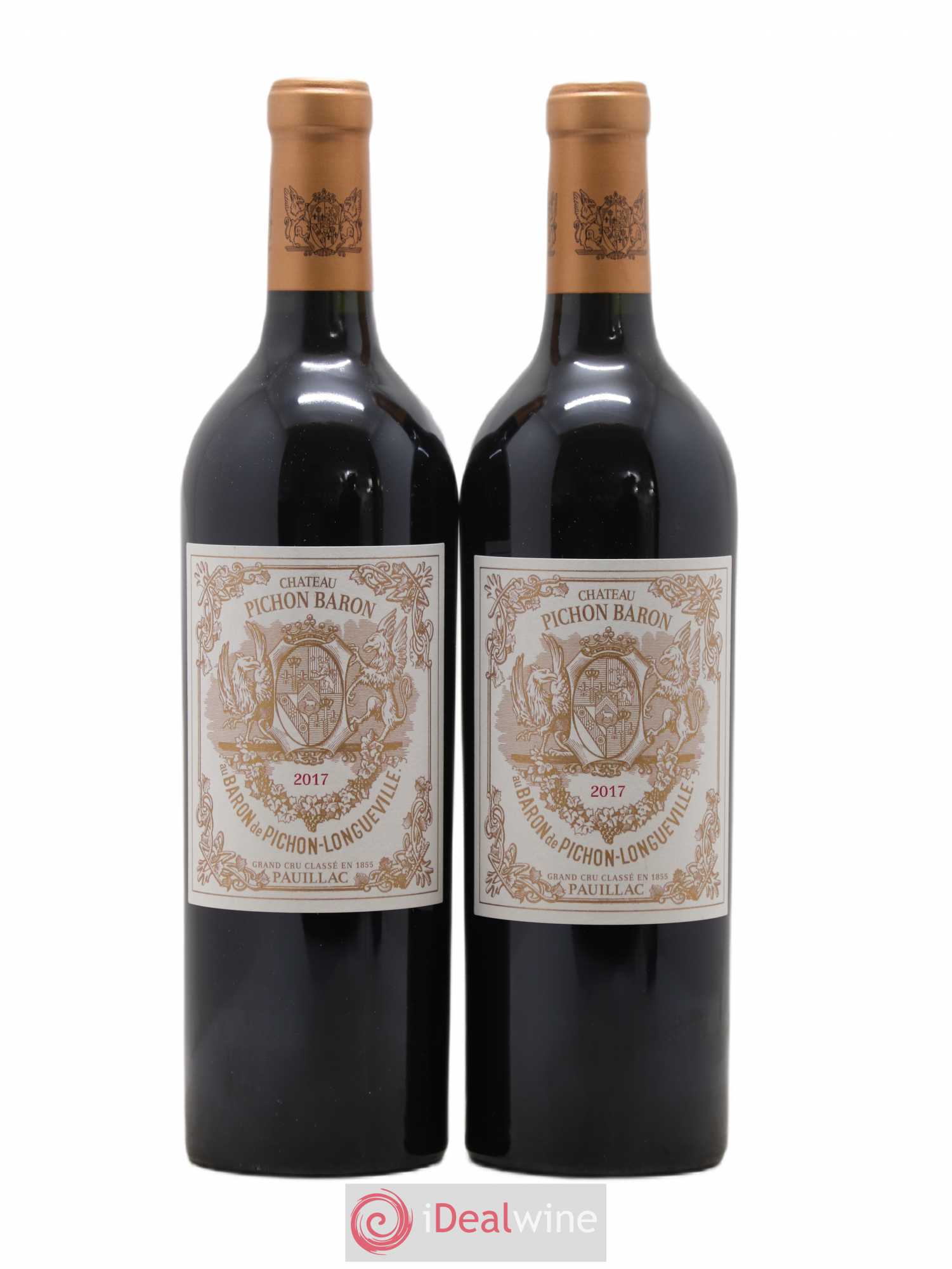 Pichon Longueville Baron 2ème Grand Cru Classé 2017 - Lot de 2 bouteilles - 0
