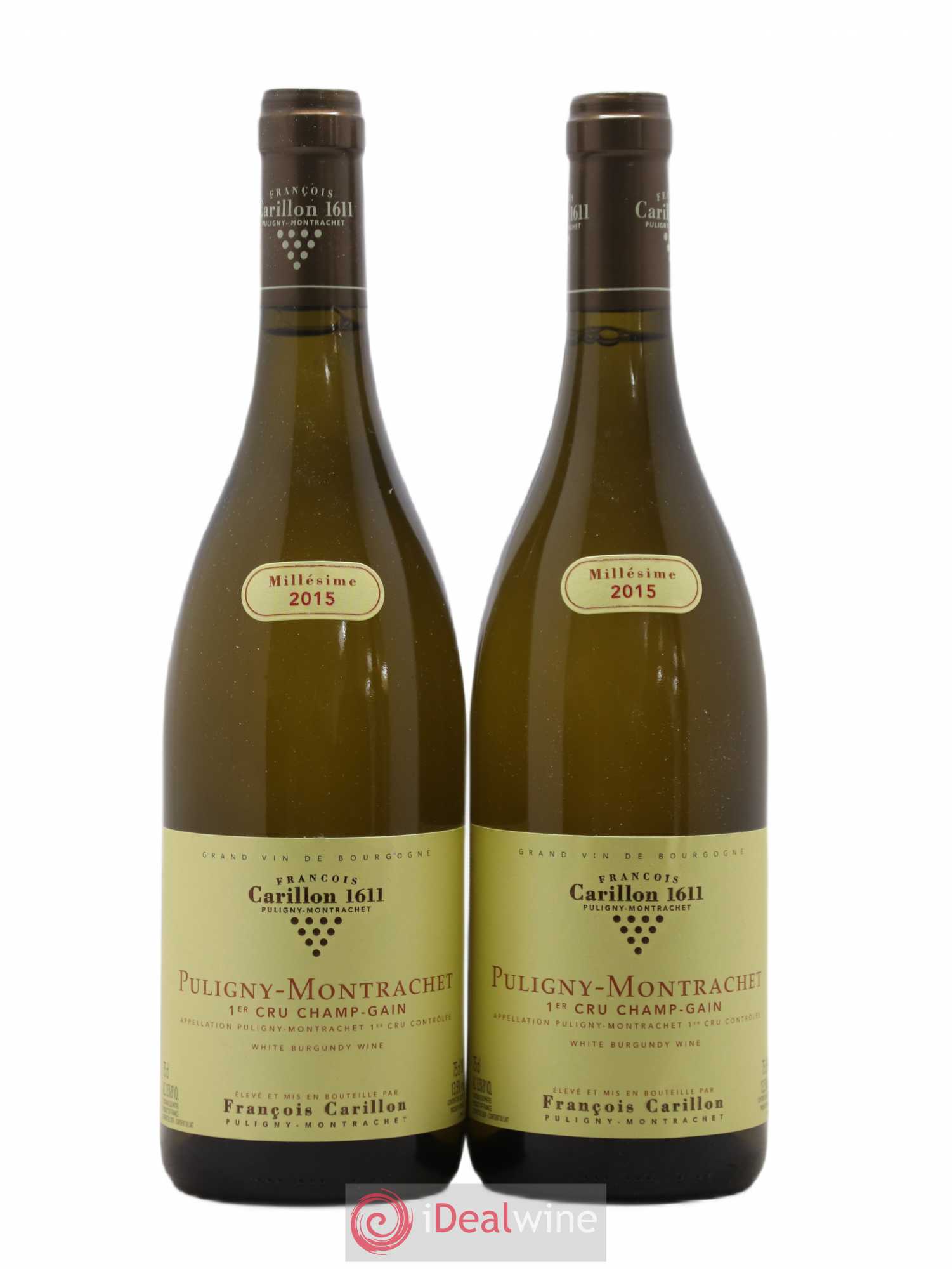 Puligny-Montrachet 1er Cru Champ-Gain François Carillon 2015 - Lot de 2 bouteilles - 0