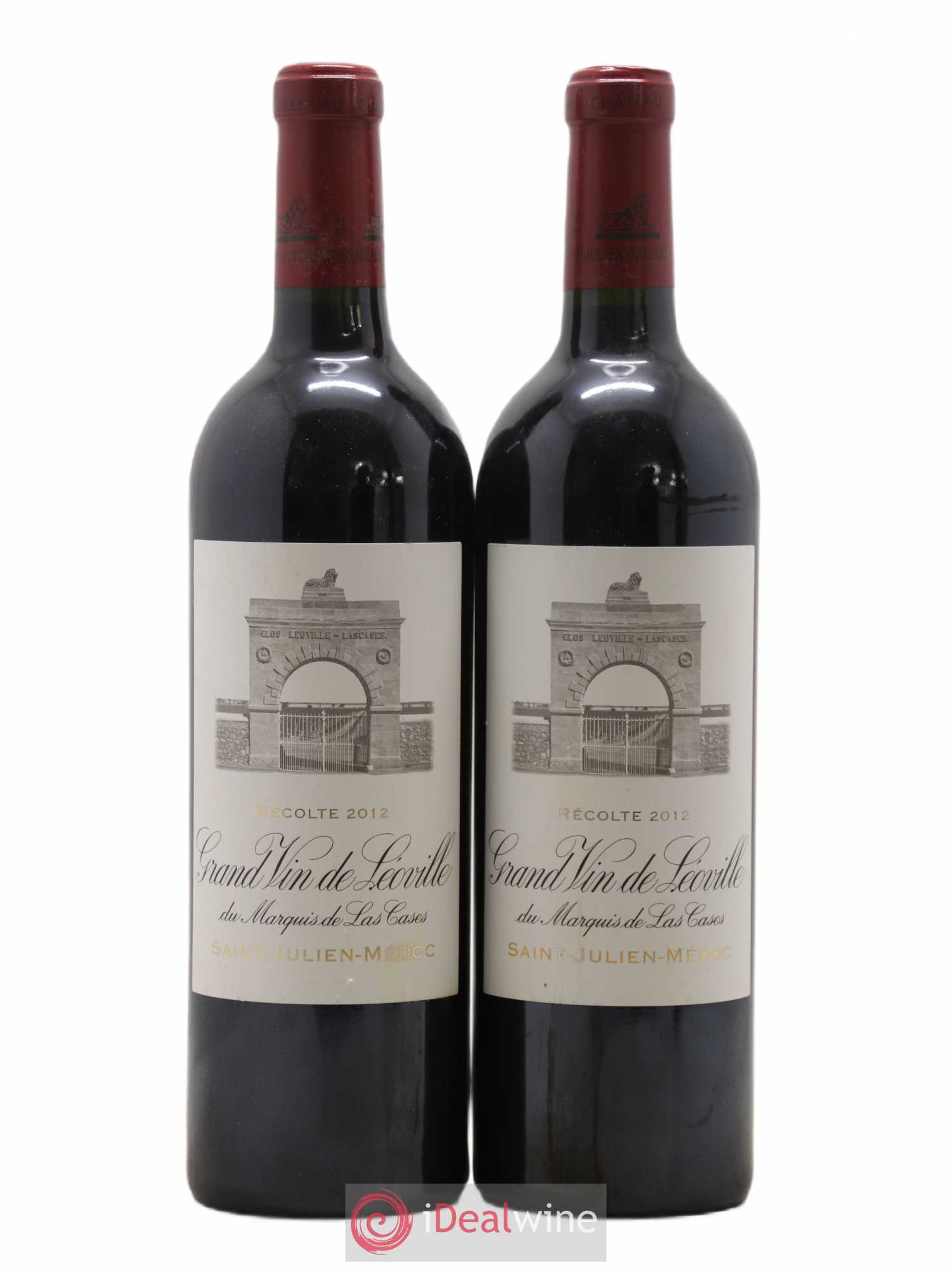 Château Léoville Las Cases 2ème Grand Cru Classé 2012 - Lot de 2 bouteilles - 0