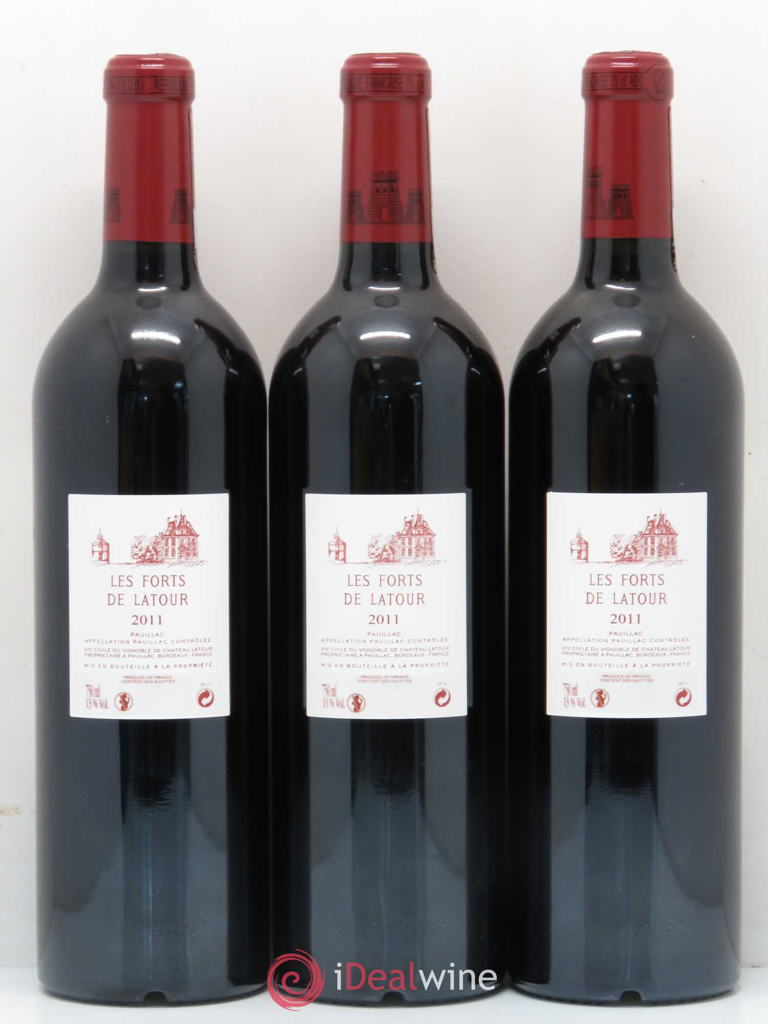 Les Forts de Latour Second Vin 2011 - Lot de 3 bouteilles - 1