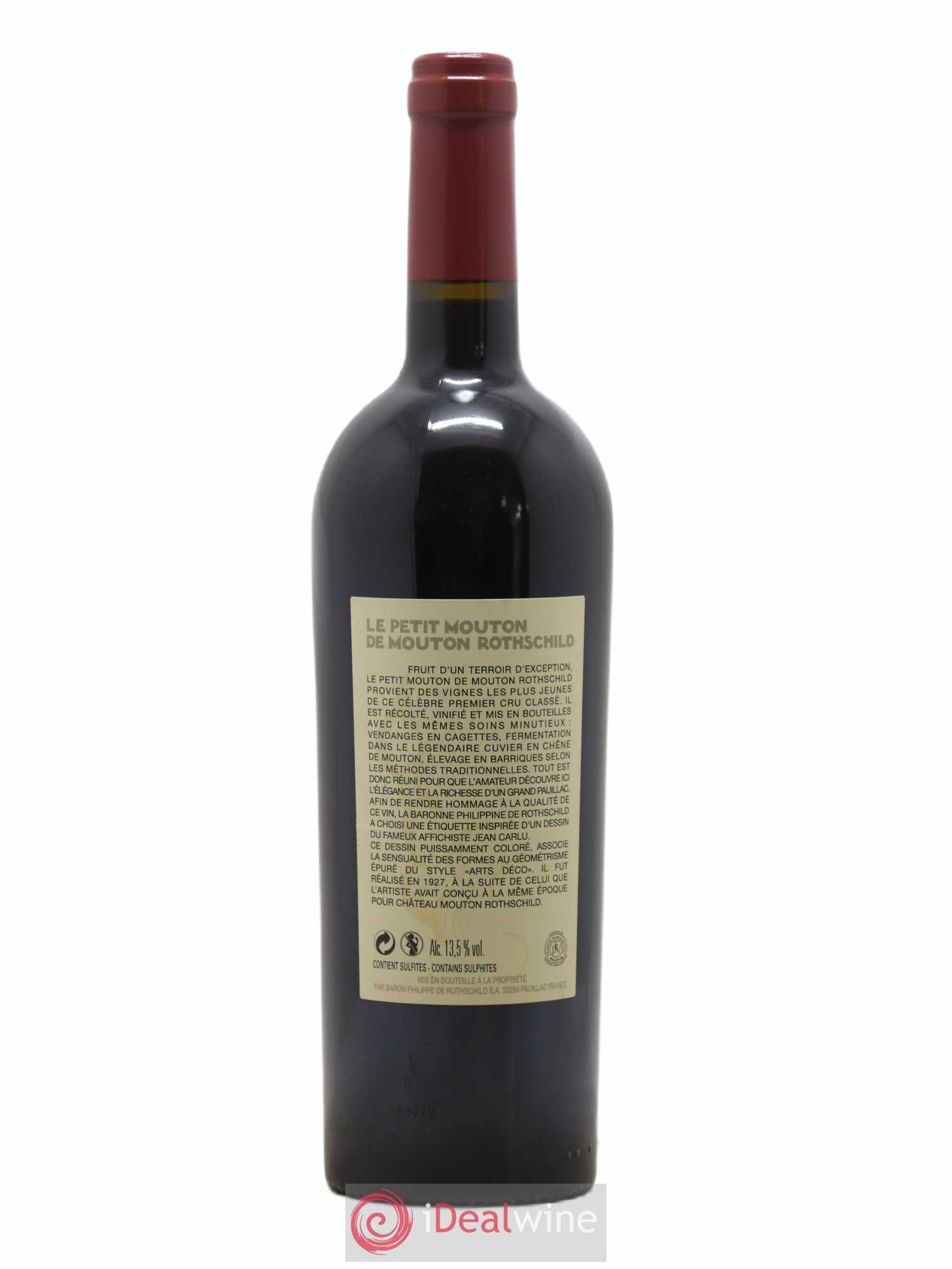 Petit Mouton Second Vin 2015 - Lot de 1 bouteille - 1