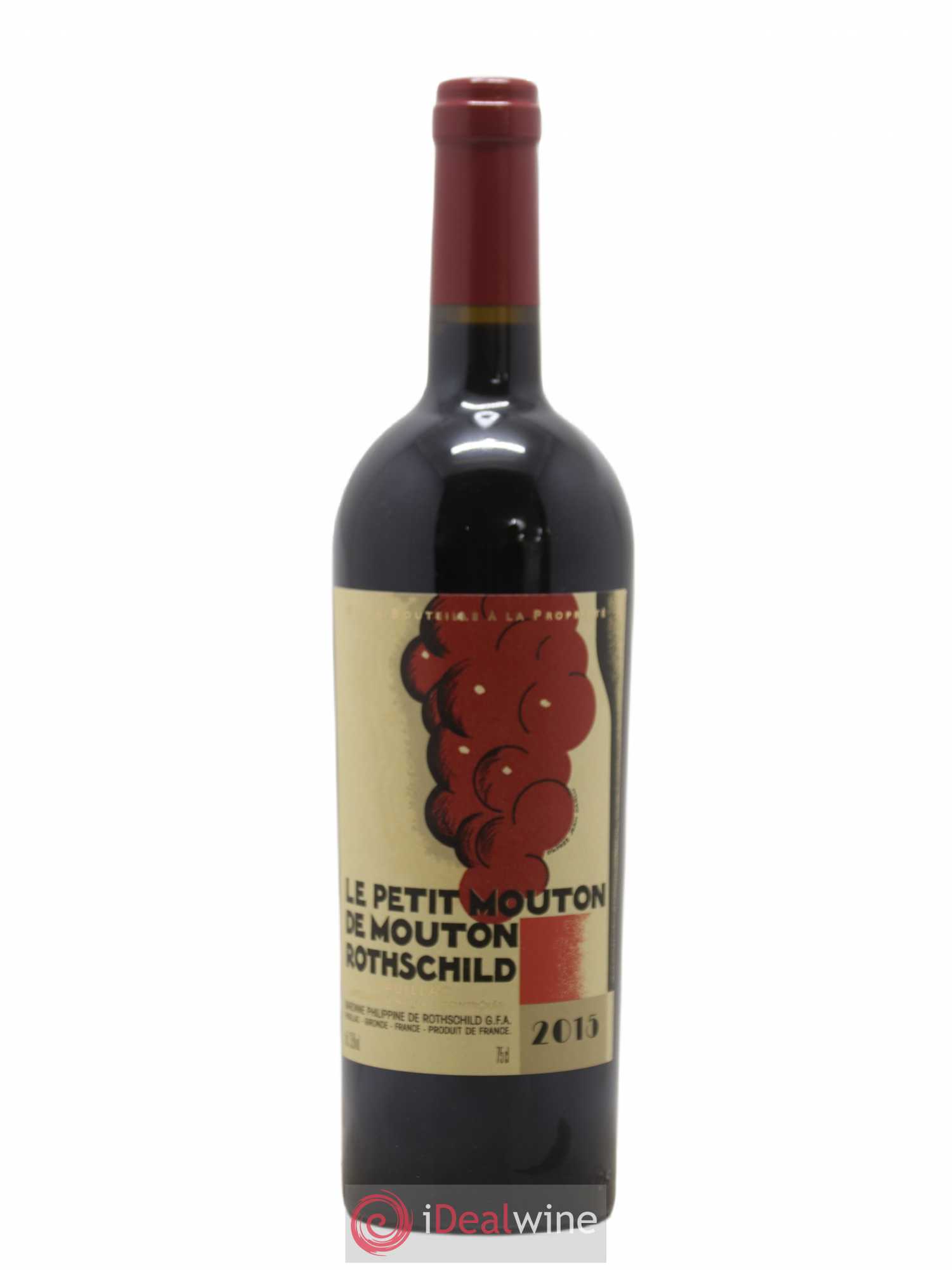 Petit Mouton Second Vin 2015 - Lot de 1 bouteille - 0