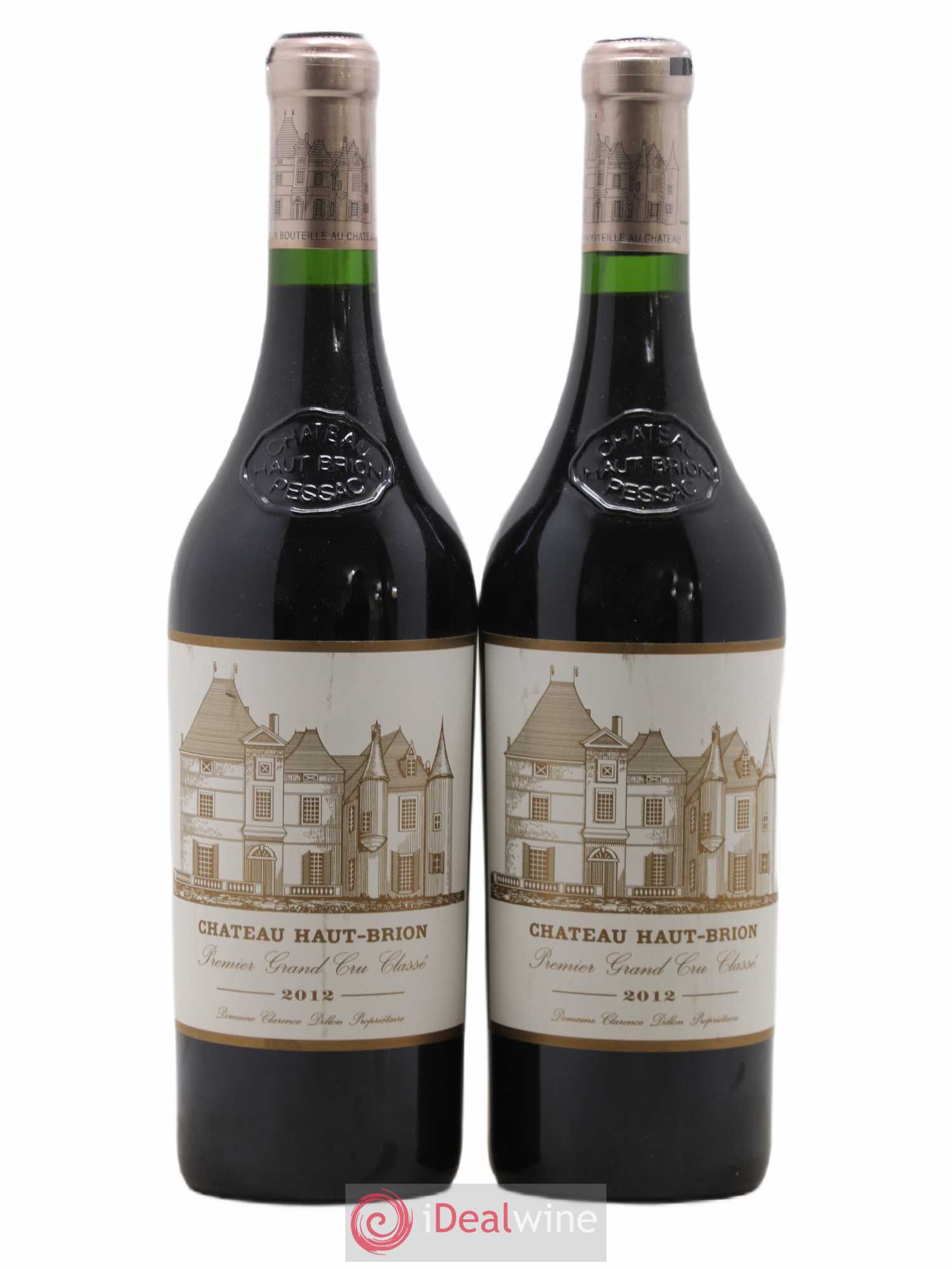 Château Haut Brion 1er Grand Cru Classé 2012 - Lot de 2 bouteilles - 0