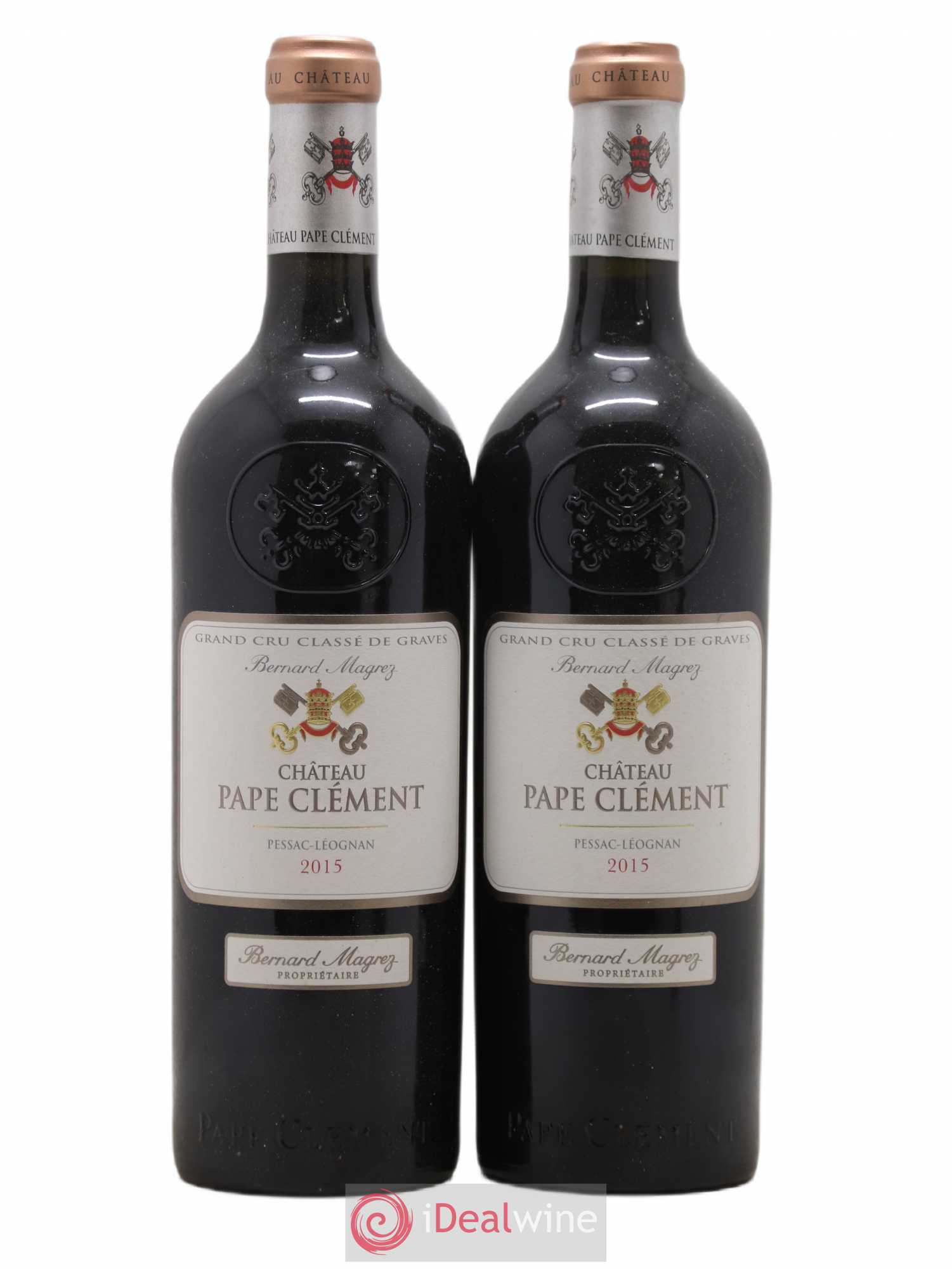 Château Pape Clément Cru Classé de Graves 2015 - Lot de 2 bouteilles - 0