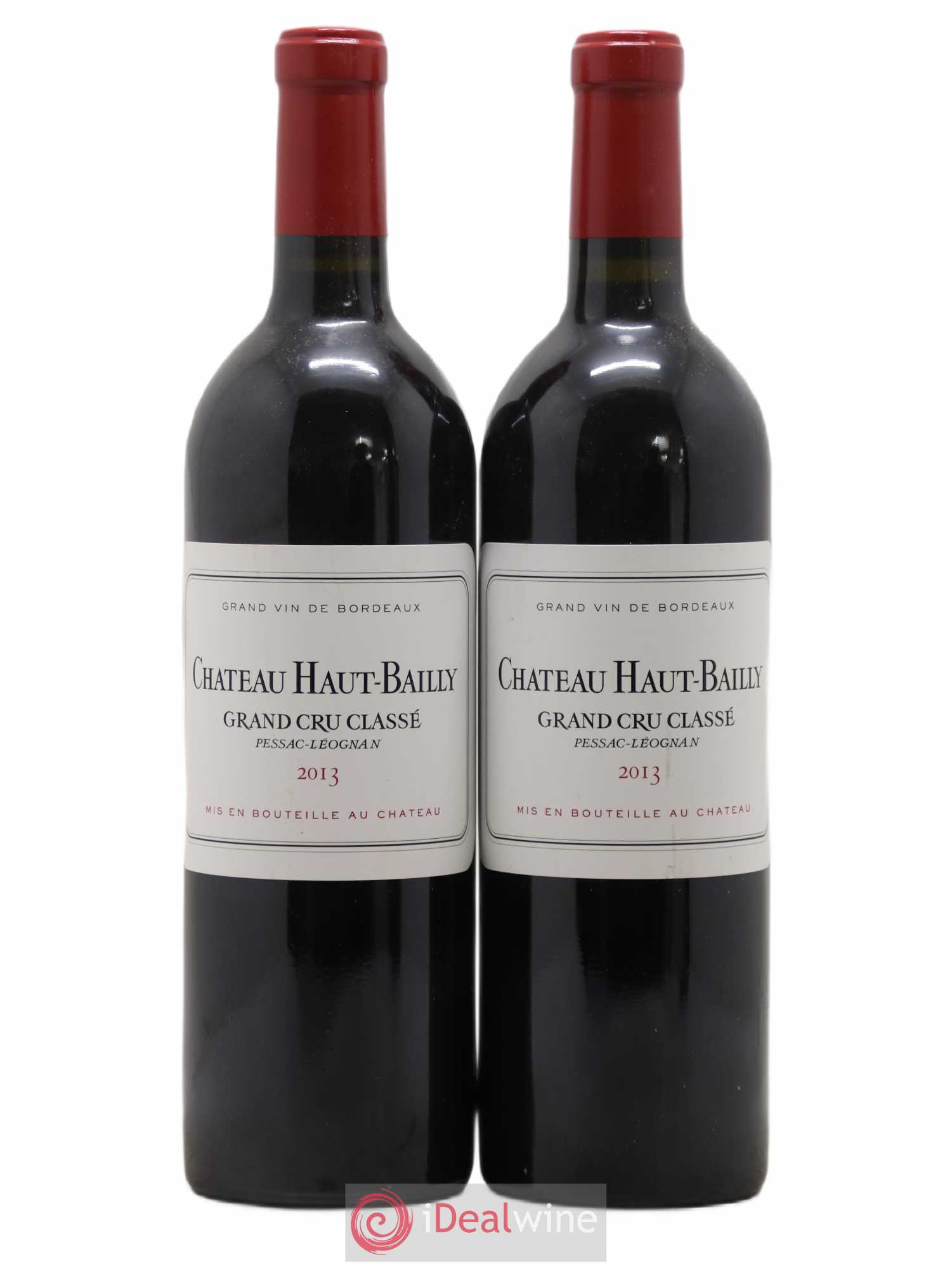 Château Haut-Bailly Cru Classé de Graves 2013 - Lot de 2 bouteilles - 0