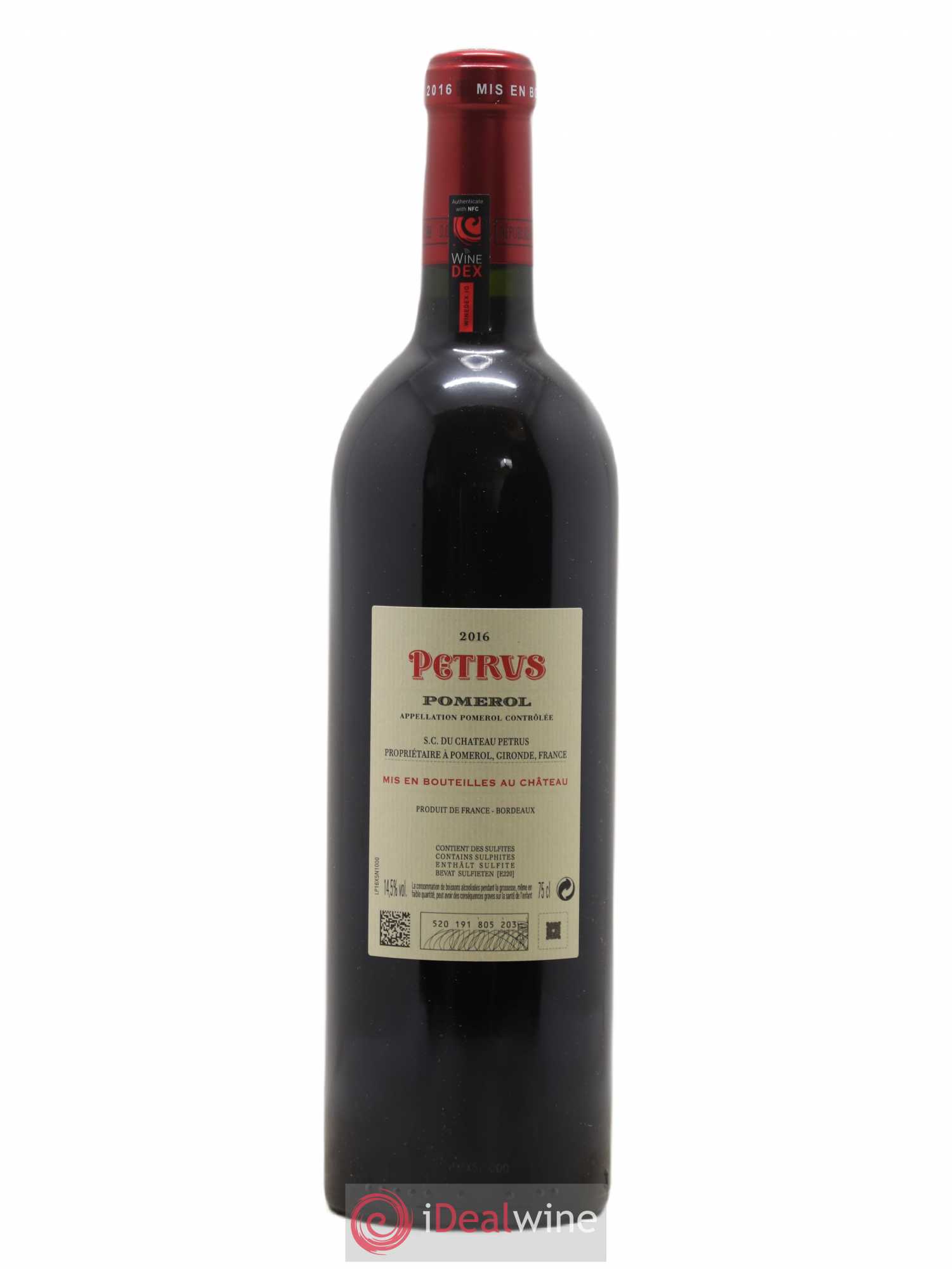 Petrus 2016 - Lot de 1 bouteille - 1