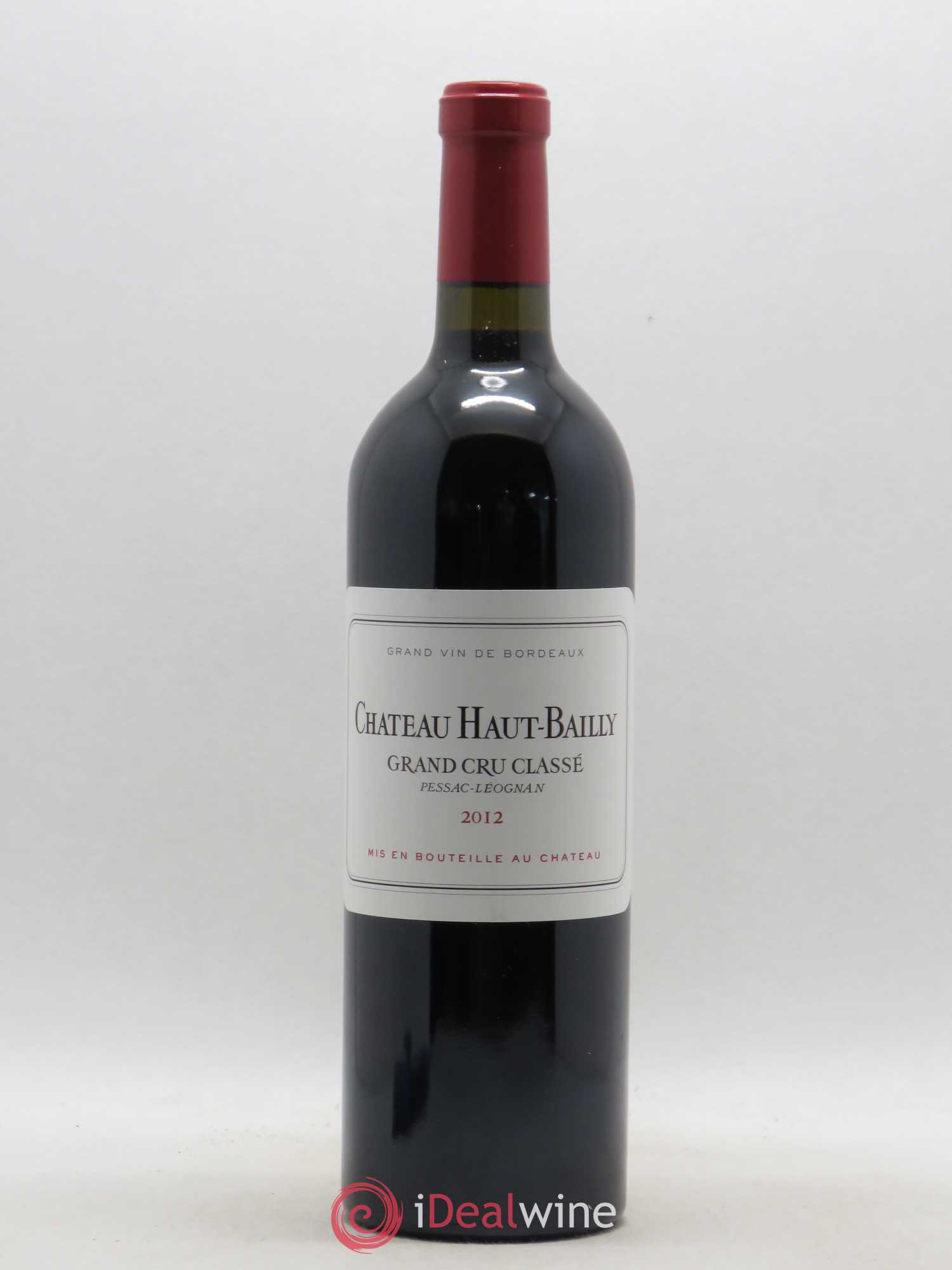 Château Haut-Bailly Cru Classé de Graves 2012 - Lot de 1 bouteille - 0