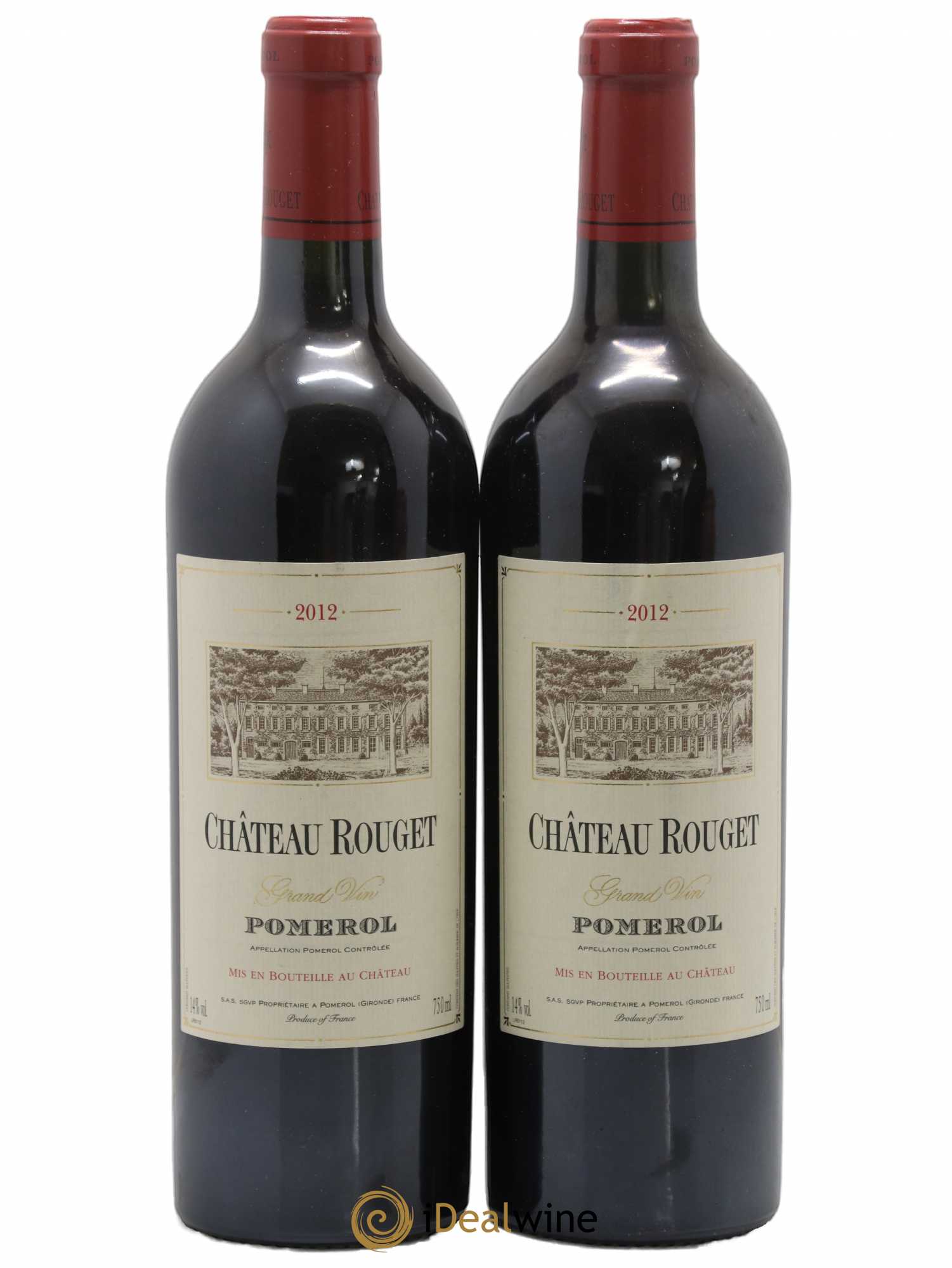 Château Rouget 2012 - Posten von 2 Flaschen - 0