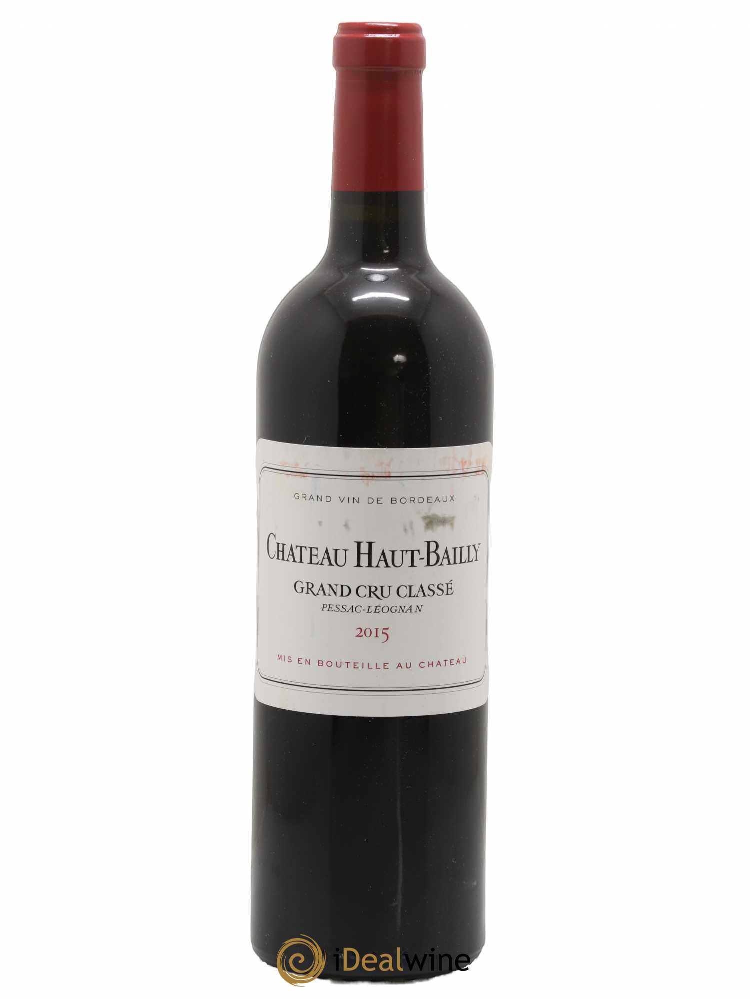 Château Haut-Bailly Cru Classé de Graves 2015 - Lot de 1 bouteille - 0