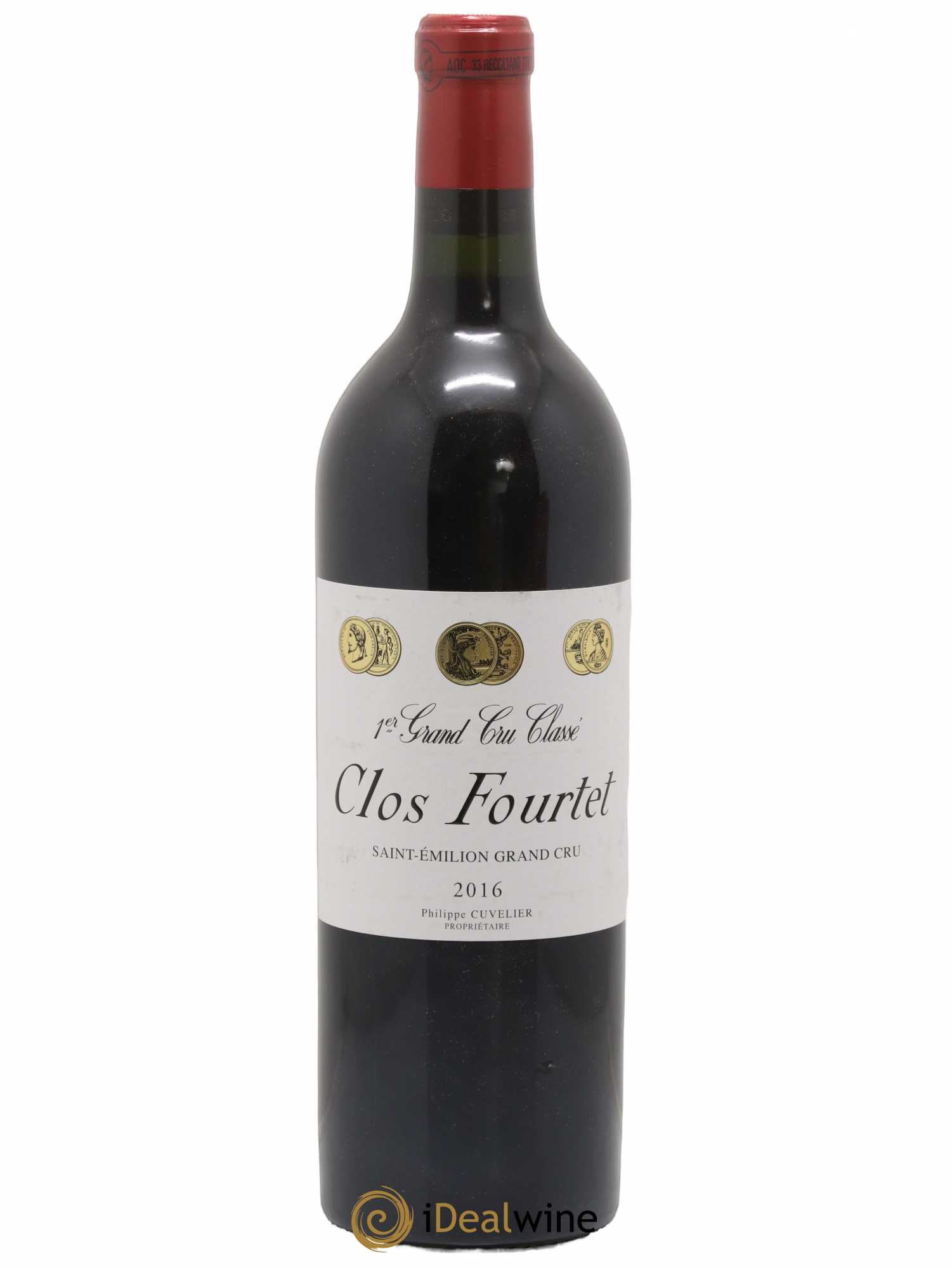 Clos Fourtet 1er Grand Cru Classé B 2016 - Lot de 1 bouteille - 0