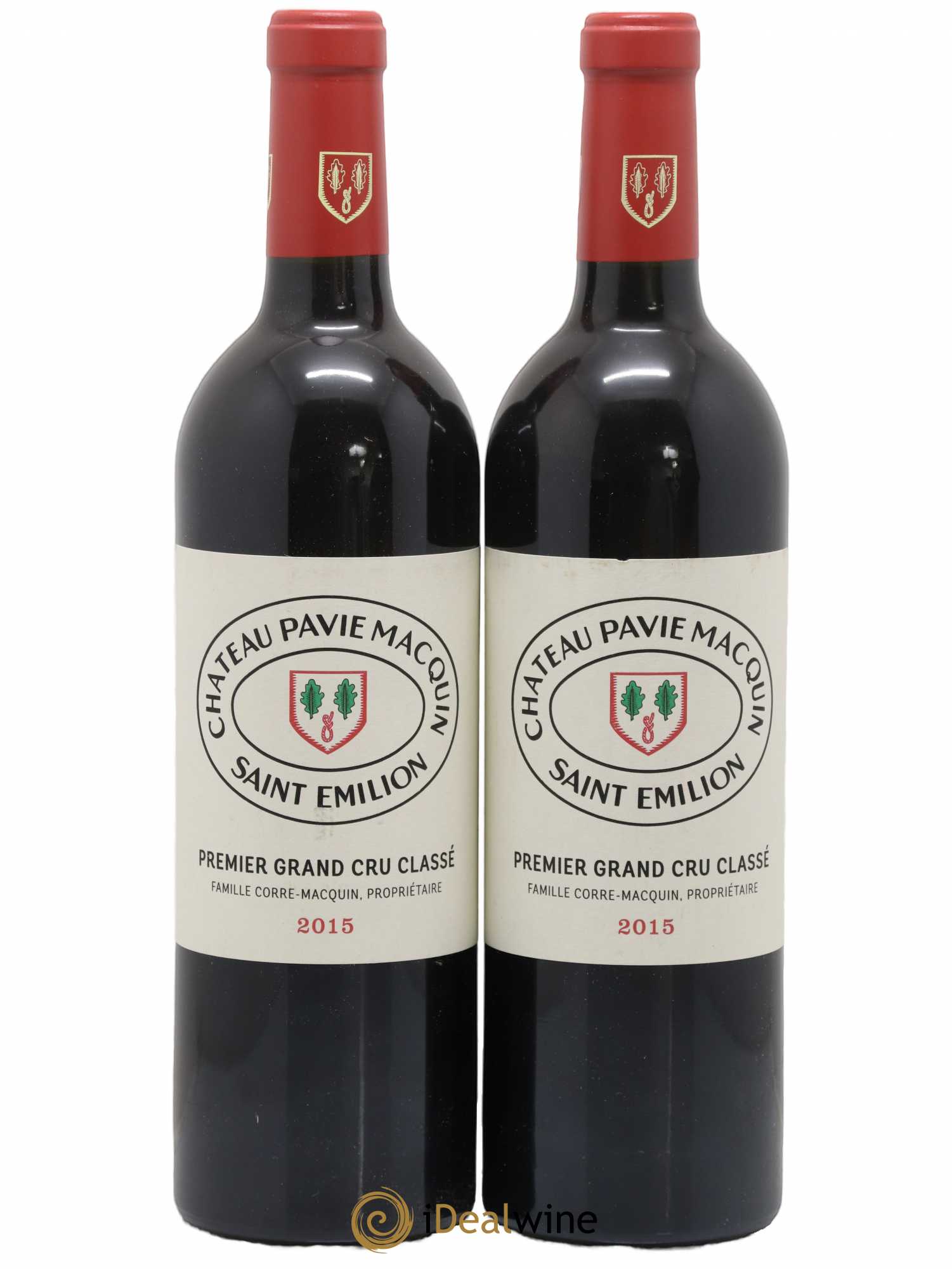 Château Pavie Macquin 1er Grand Cru Classé B 2015 - Lot de 2 bouteilles - 0