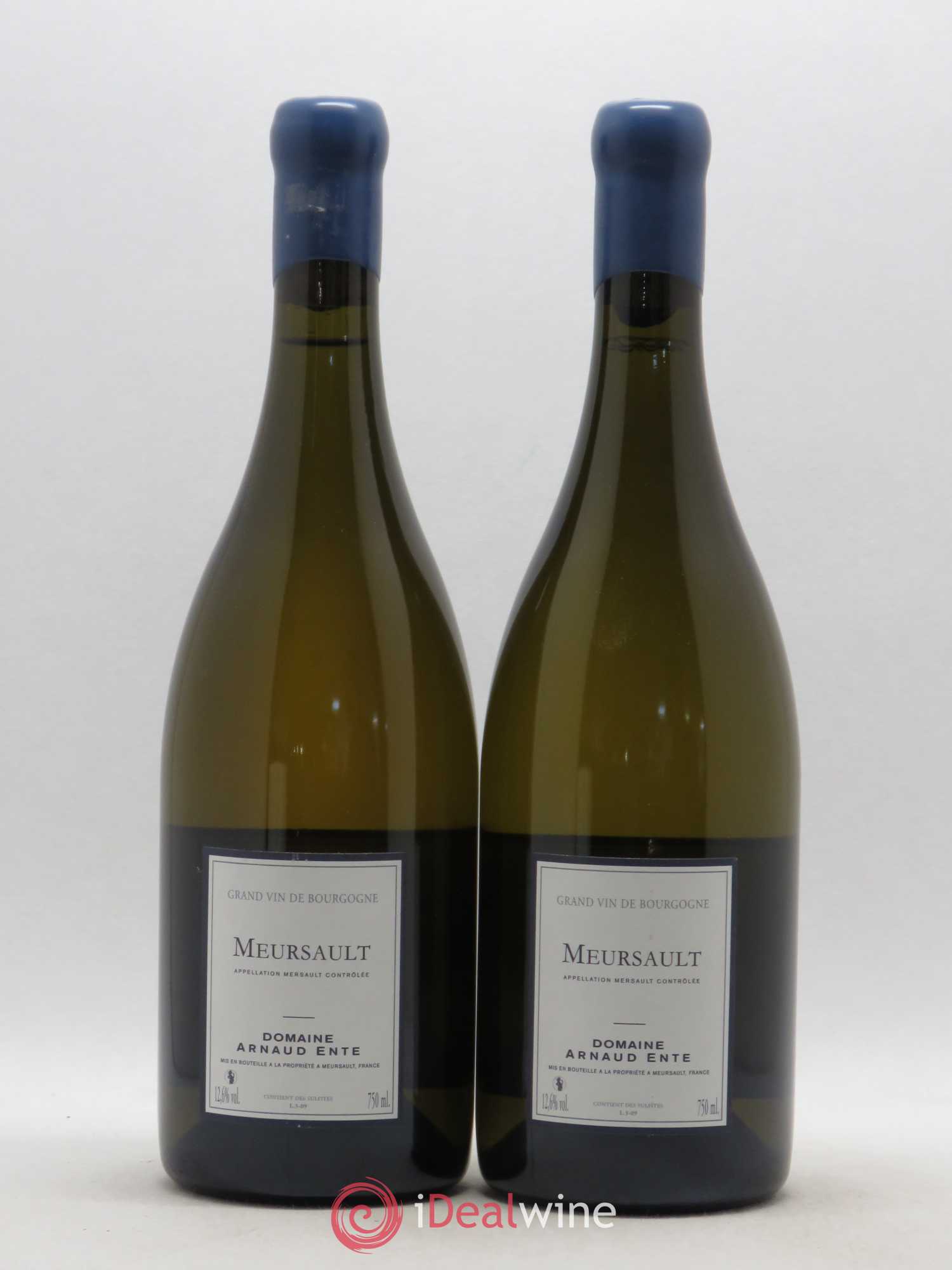 Meursault Arnaud Ente 2009 - Lot de 2 bouteilles - 1