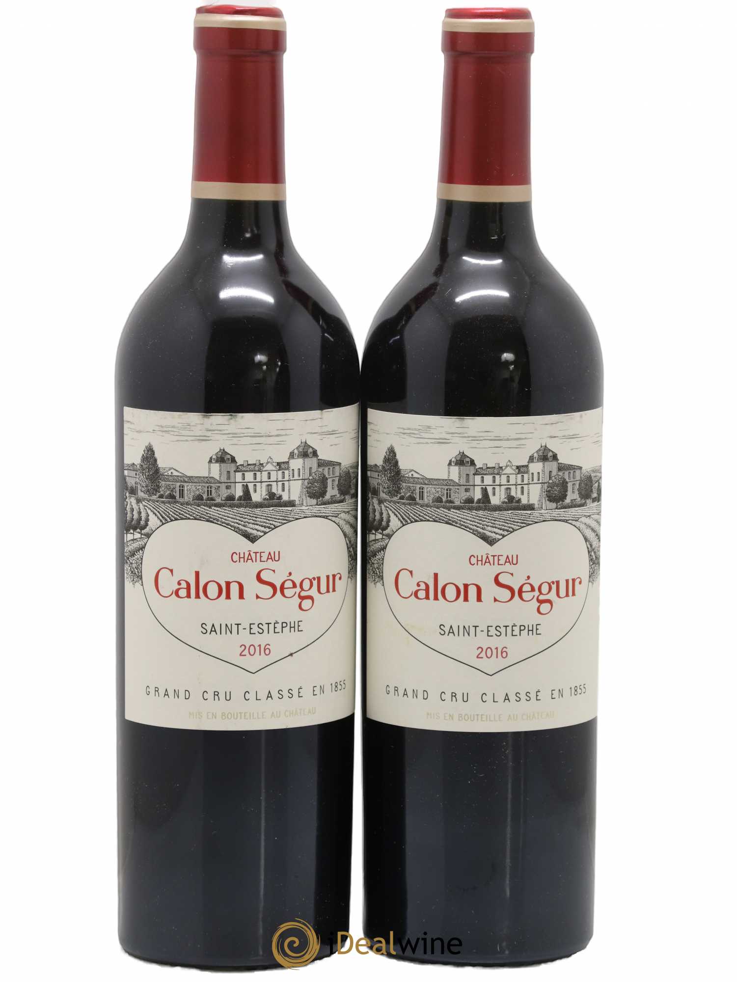 Château Calon Ségur 3ème Grand Cru Classé 2016 - Lot de 2 bouteilles - 0