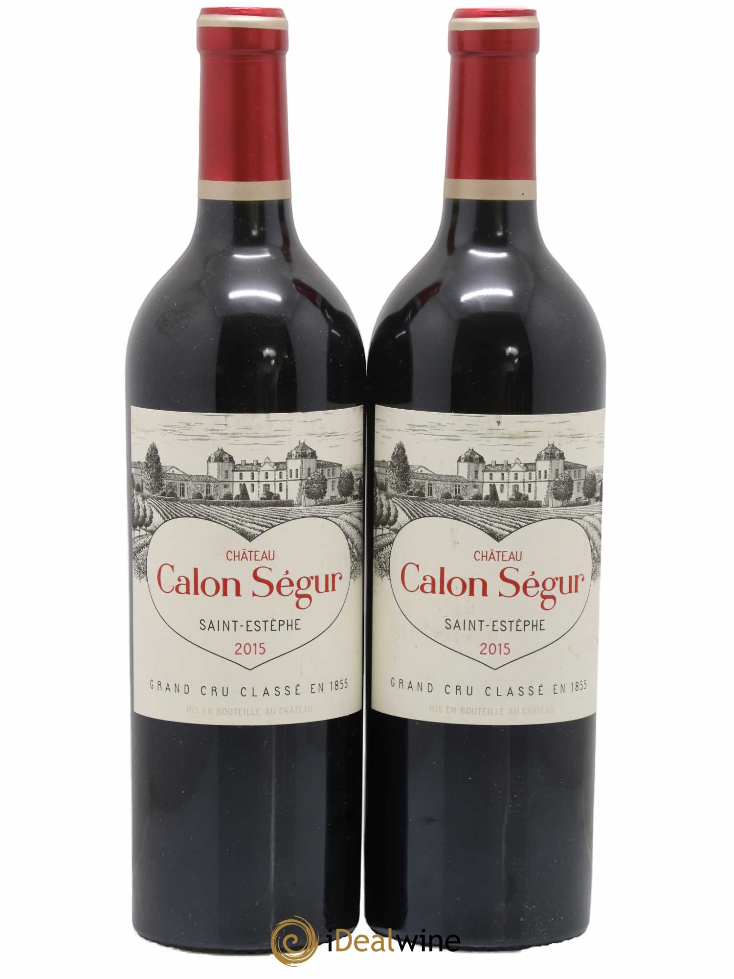 Château Calon Ségur 3ème Grand Cru Classé 2015 - Lot de 2 bouteilles - 0