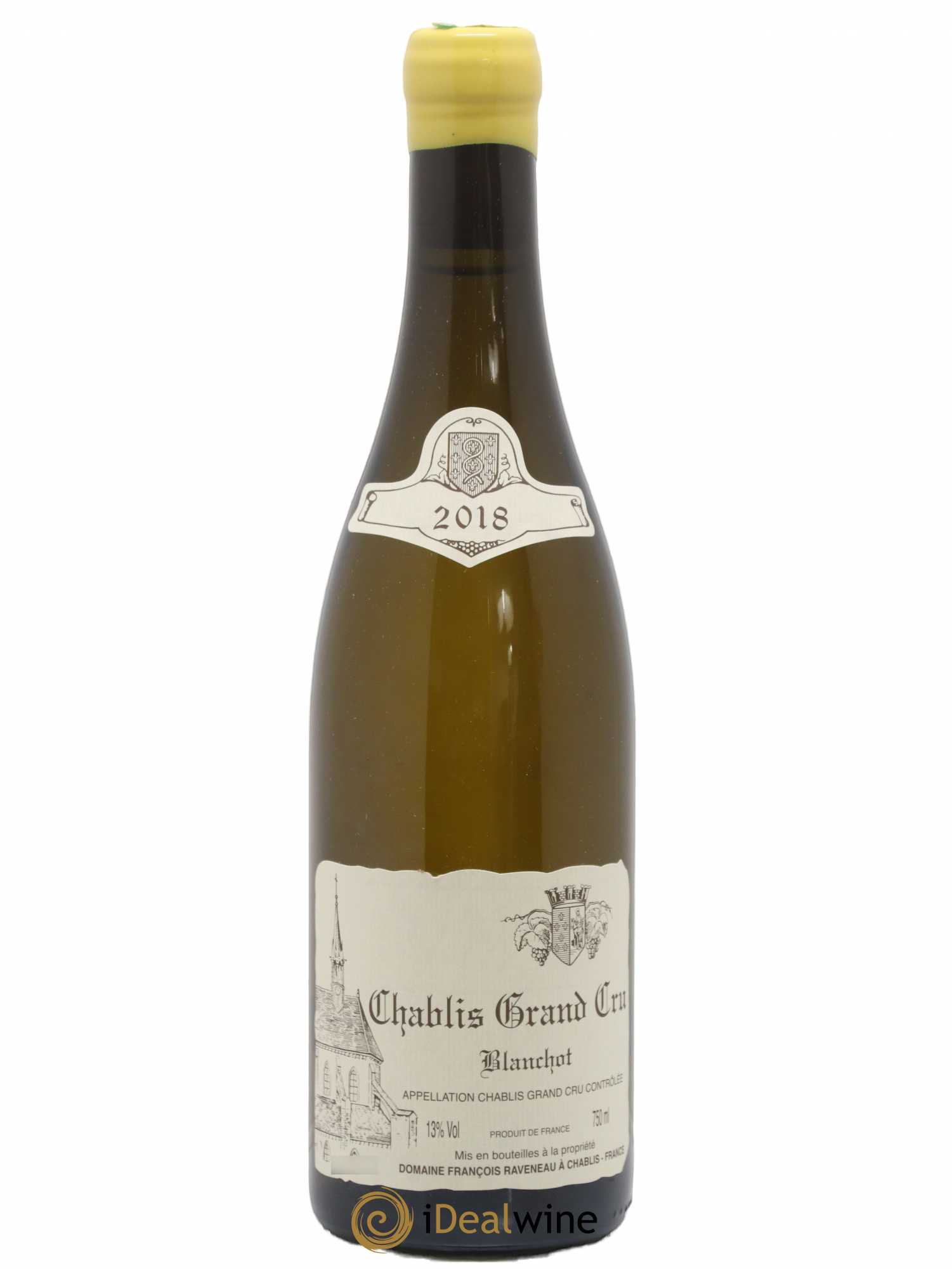 Chablis Grand Cru Blanchot Raveneau (Domaine) 2018 - Lot de 1 bouteille - 0