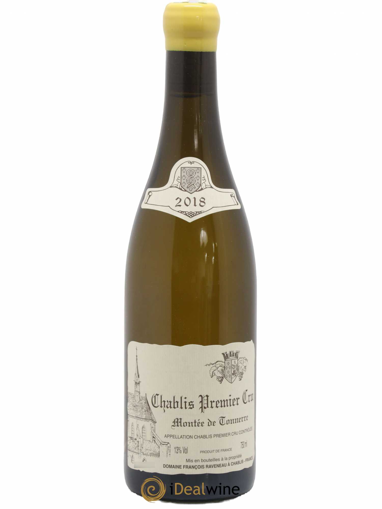Chablis 1er Cru Montée de Tonnerre Raveneau (Domaine) 2018 - Lot de 1 bouteille - 0