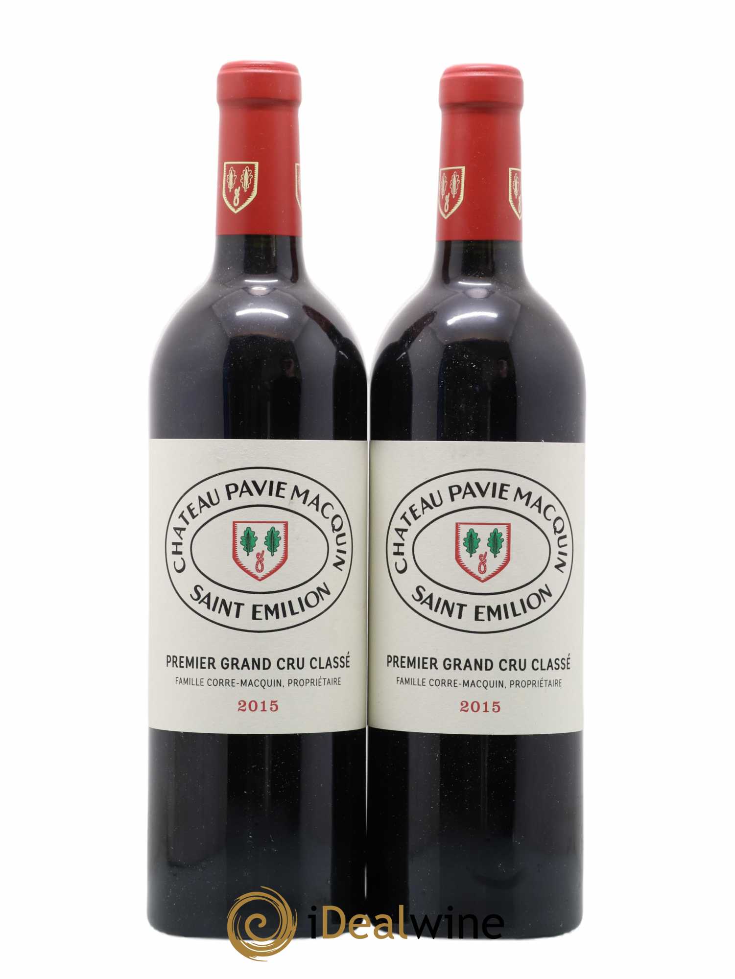 Château Pavie Macquin 1er Grand Cru Classé B 2015 - Lot de 2 bouteilles - 0