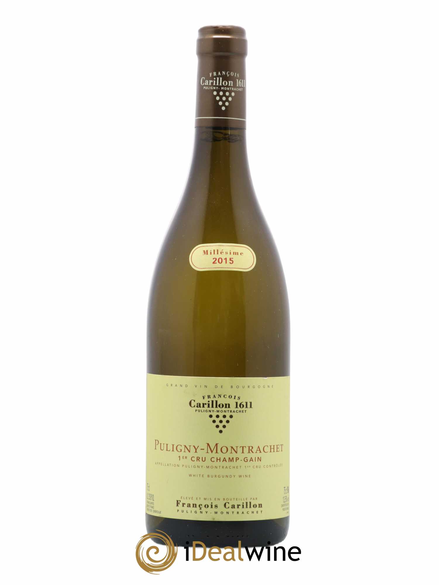 Puligny-Montrachet 1er Cru Champ-Gain François Carillon 2015 - Lot de 1 bouteille - 0