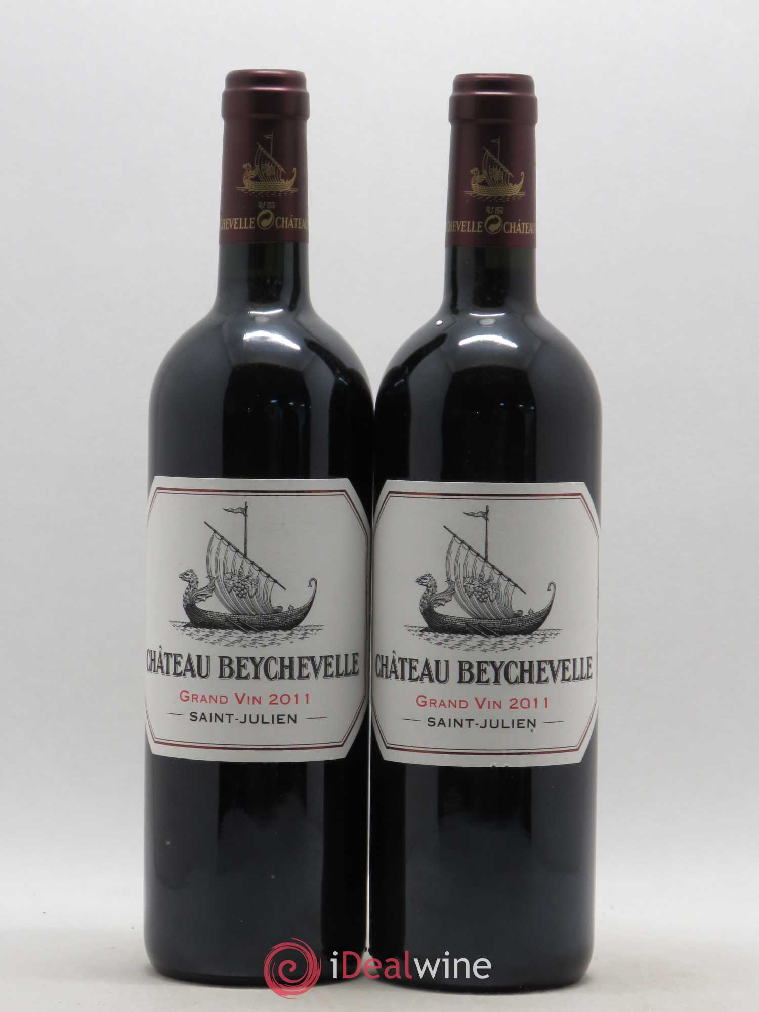Château Beychevelle 4ème Grand Cru Classé 2011 - Lot de 2 bouteilles - 0
