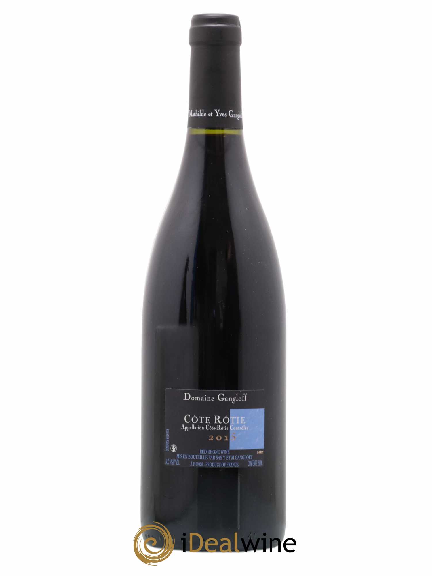 Côte-Rôtie La Barbarine Gangloff (Domaine) 2015 - Lot de 1 bouteille - 1