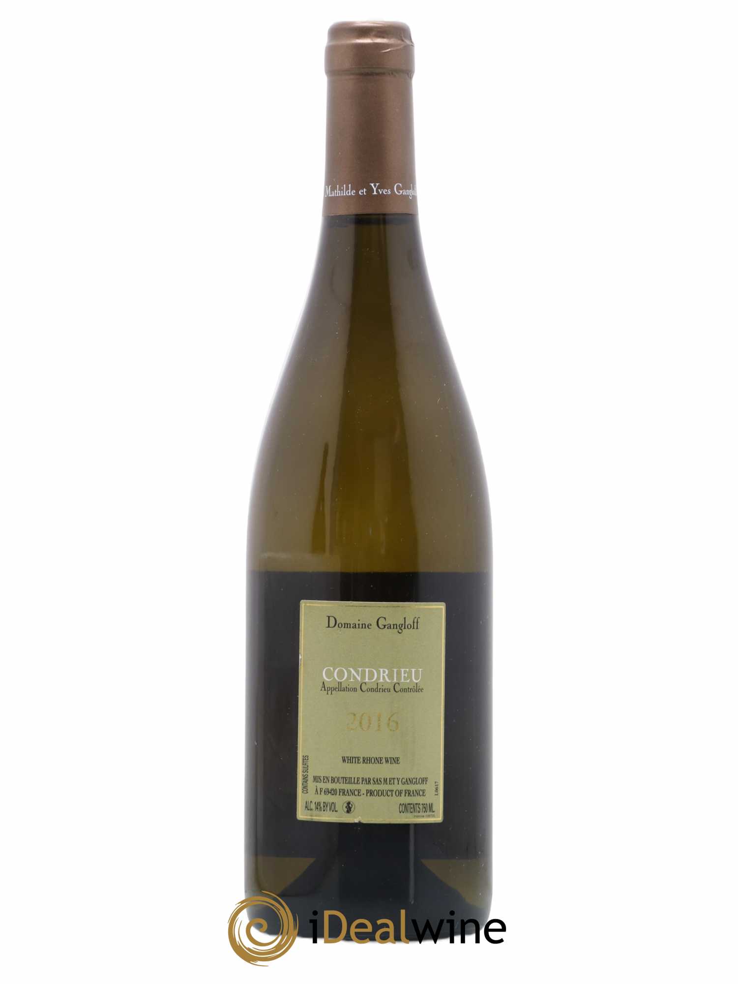 Condrieu Domaine Gangloff (Domaine) 2016 - Posten von 1 Flasche - 1