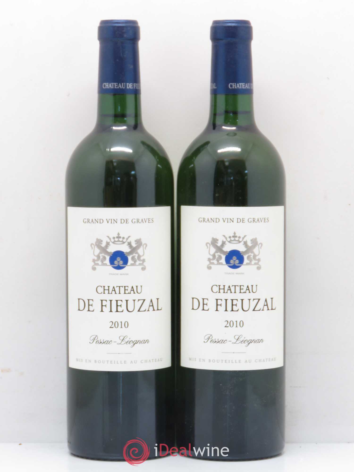 Château de Fieuzal 2010 - Lot de 2 bouteilles - 0