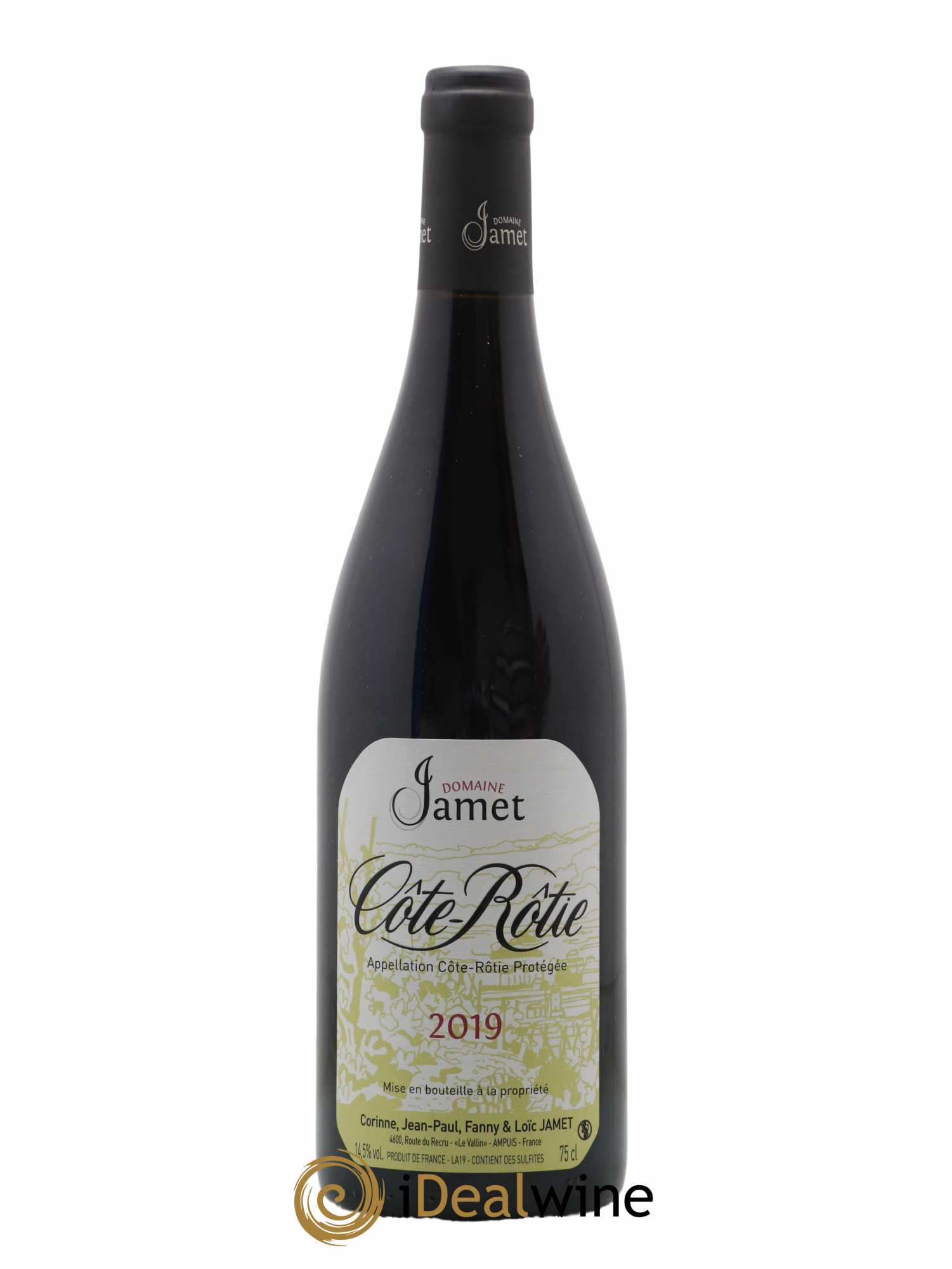 Côte-Rôtie Jamet (Domaine) 2019 - Lot de 1 bouteille - 0