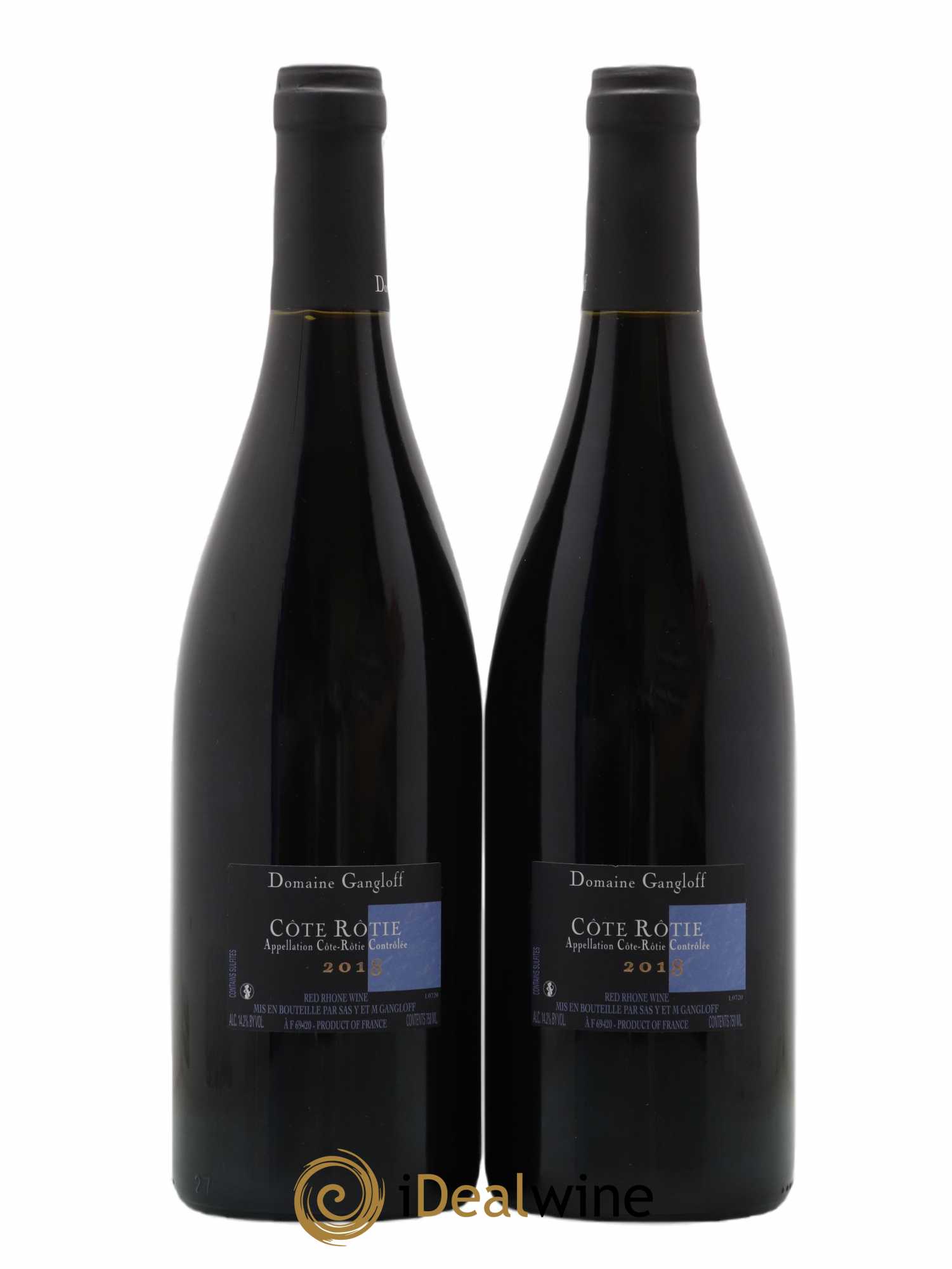 Côte-Rôtie La Barbarine Gangloff (Domaine) 2018 - Lot de 2 bouteilles - 1