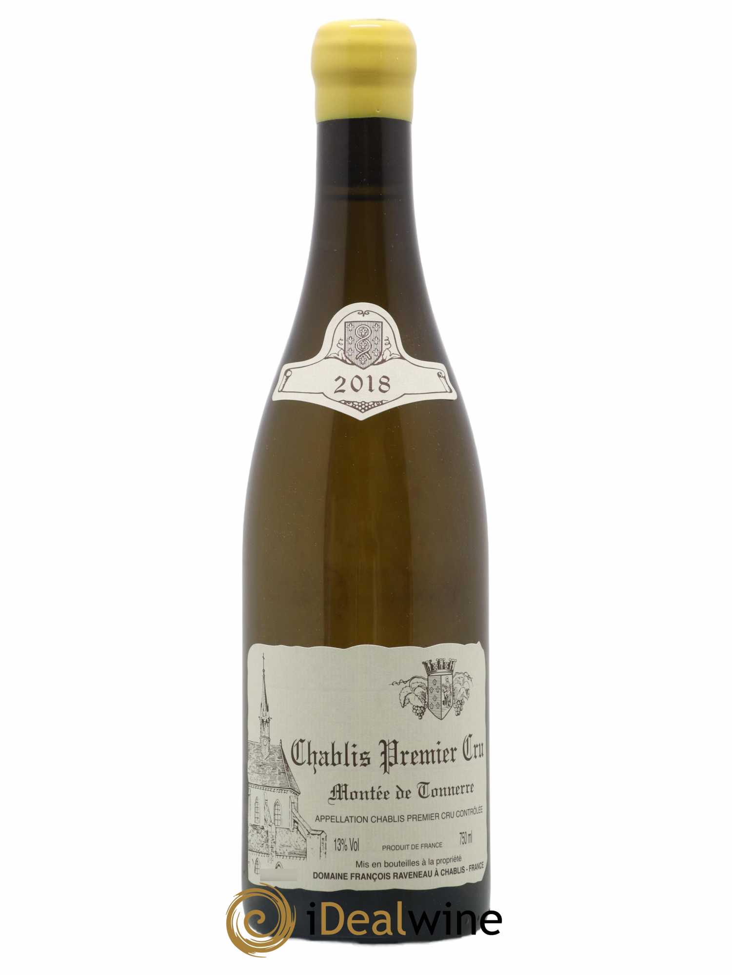 Chablis 1er Cru Montée de Tonnerre Raveneau (Domaine) 2018 - Lot de 1 bouteille - 0