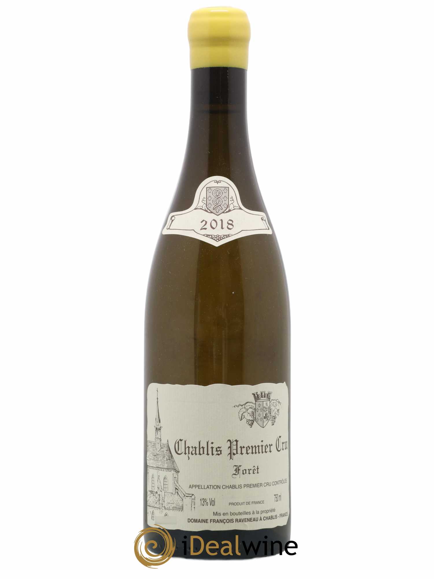 Chablis 1er Cru Forêt Raveneau (Domaine) 2018 - Lot de 1 bouteille - 0