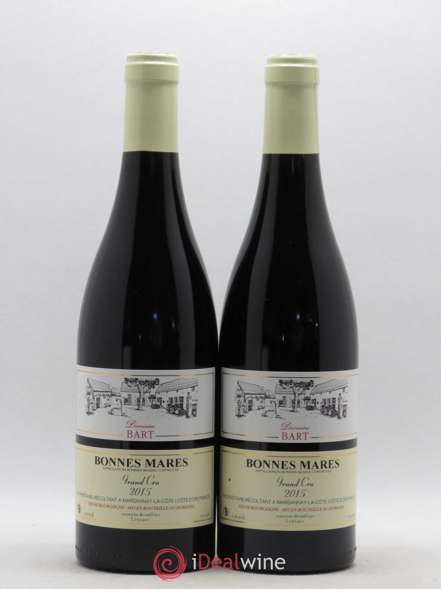 Bonnes-Mares Grand Cru Bart (Domaine) 2015 - Lot de 2 bouteilles - 0
