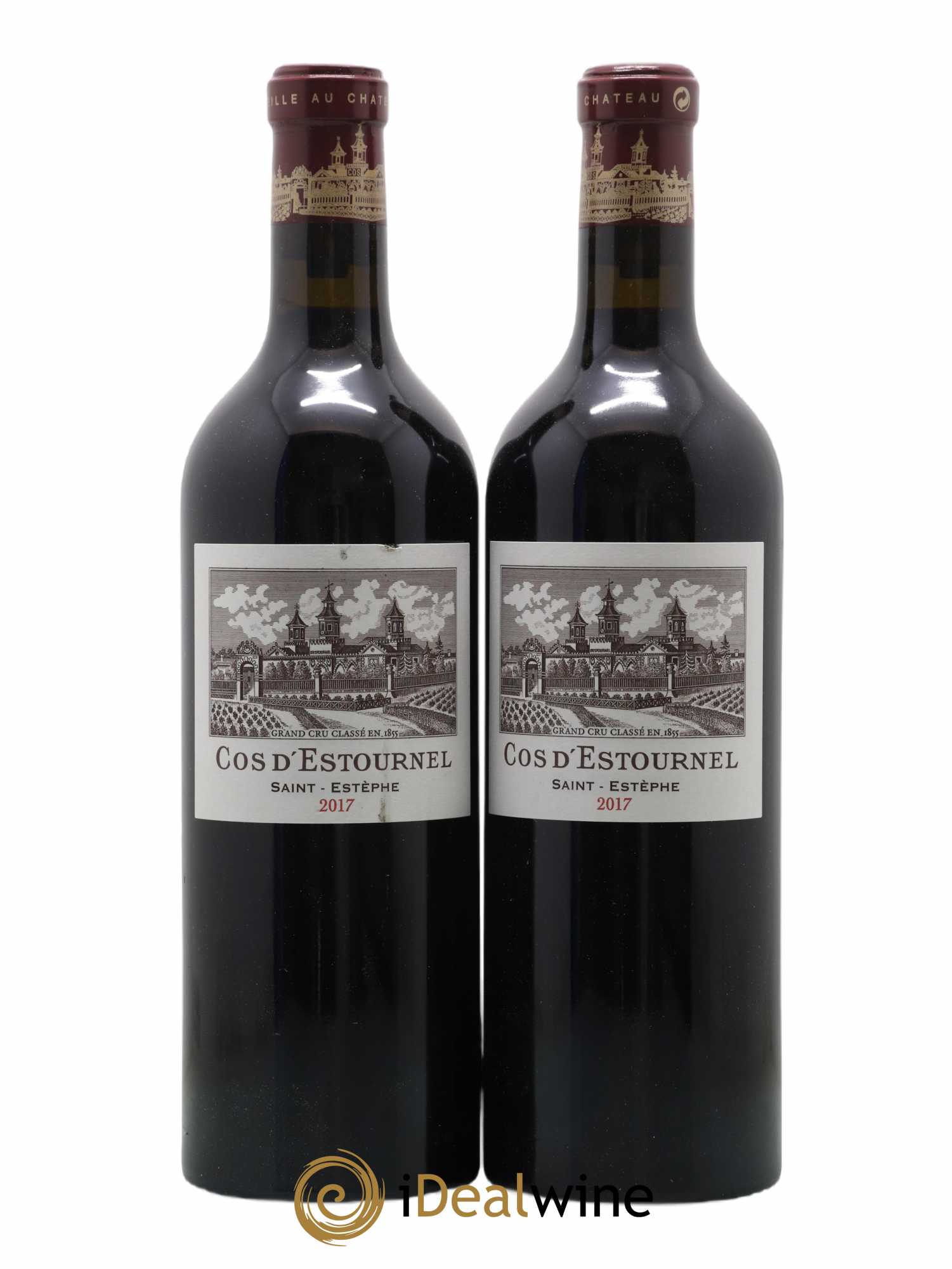 Cos d'Estournel 2ème Grand Cru Classé 2017 - Lot de 2 bouteilles - 0